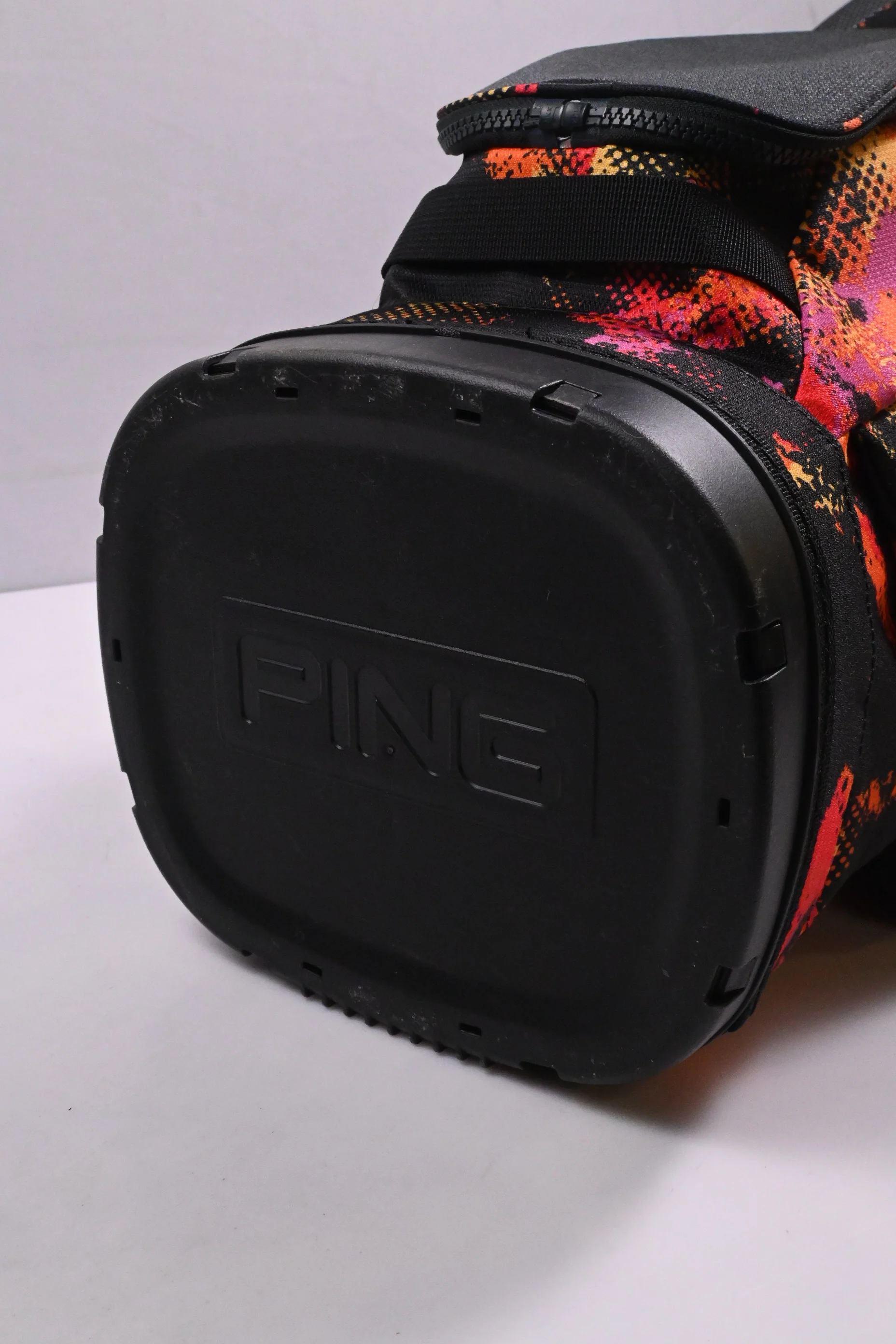 Ping Hoofer Lite LTD Edition Stand Bag / 4-Way Divider / Black, Pink, Orange - Image 7