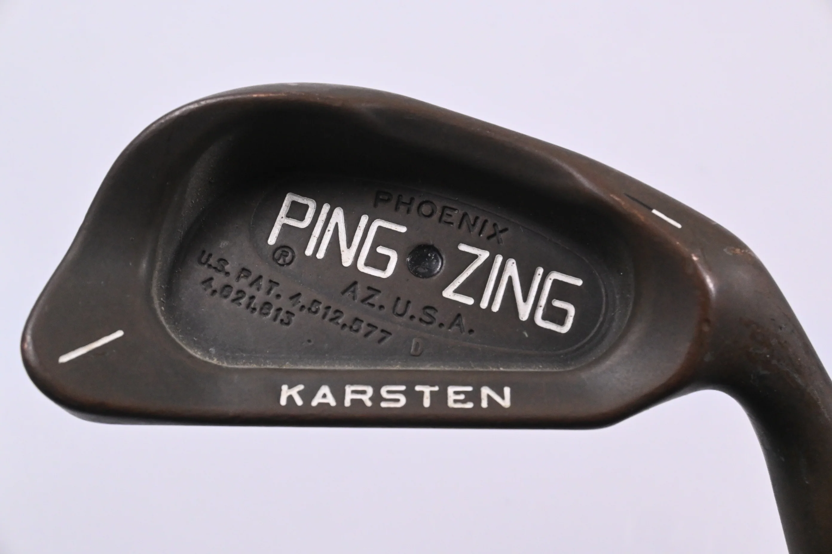 Ping Zing 2 BeCu #1 Iron / 15.5 Degree / Black Dot / Stiff Flex Aldila Ping 101 - Image 2