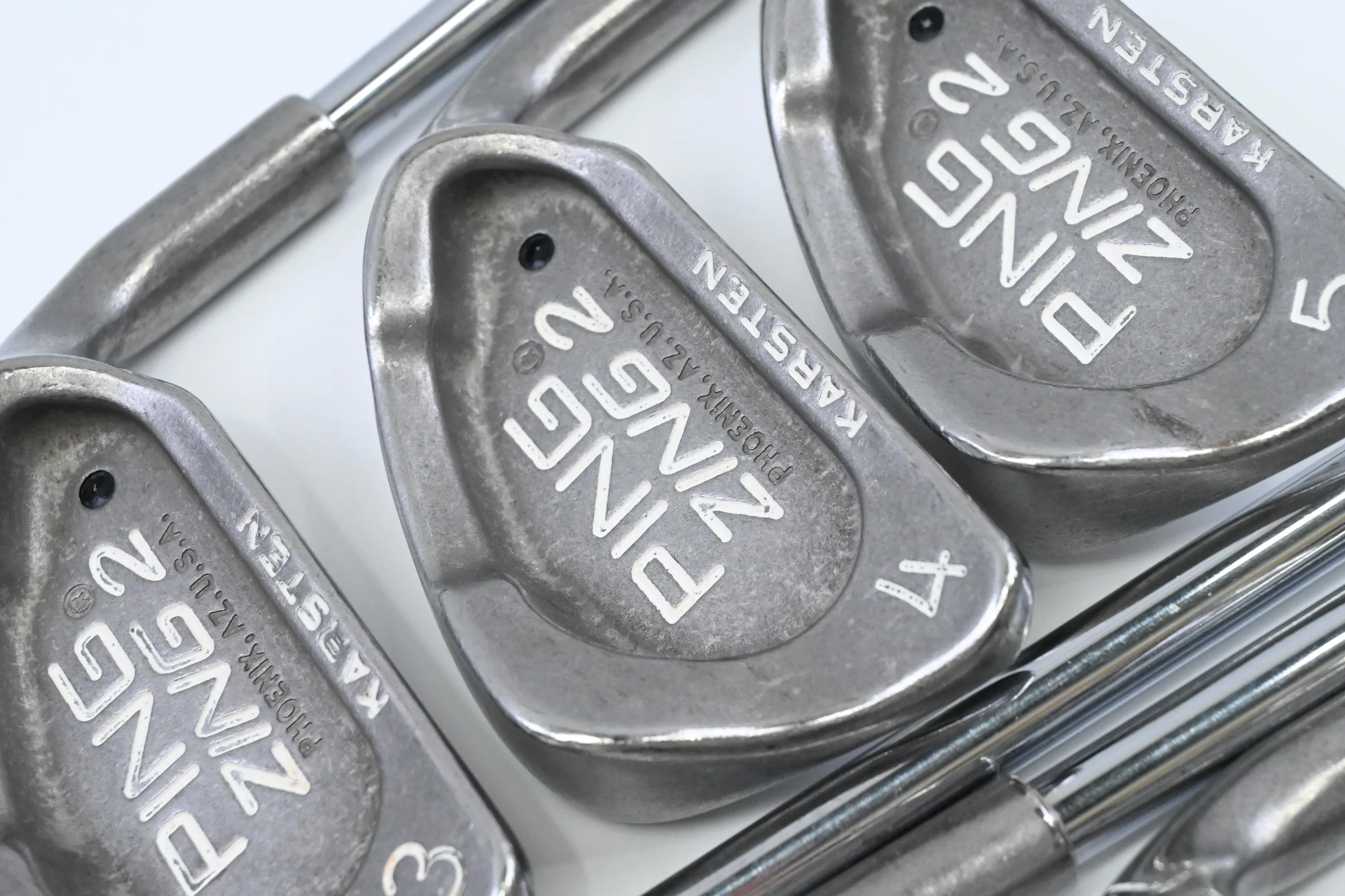Ping Zing 2 Irons / 3-PW / Black Dot / Stiff Flex Ping JZ Red / No #6 Iron