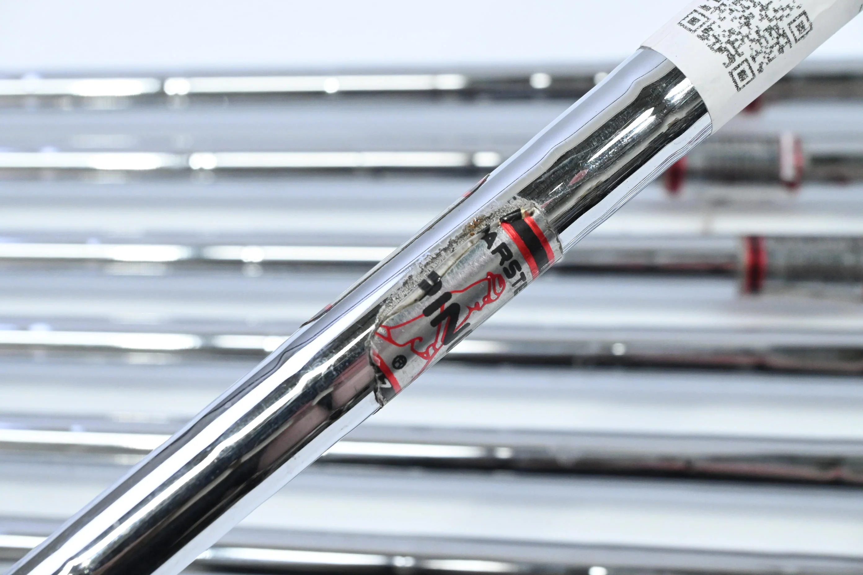Ping Zing 2 Irons / 3-PW / Black Dot / Stiff Flex Ping JZ Red / No #6 Iron - Image 5