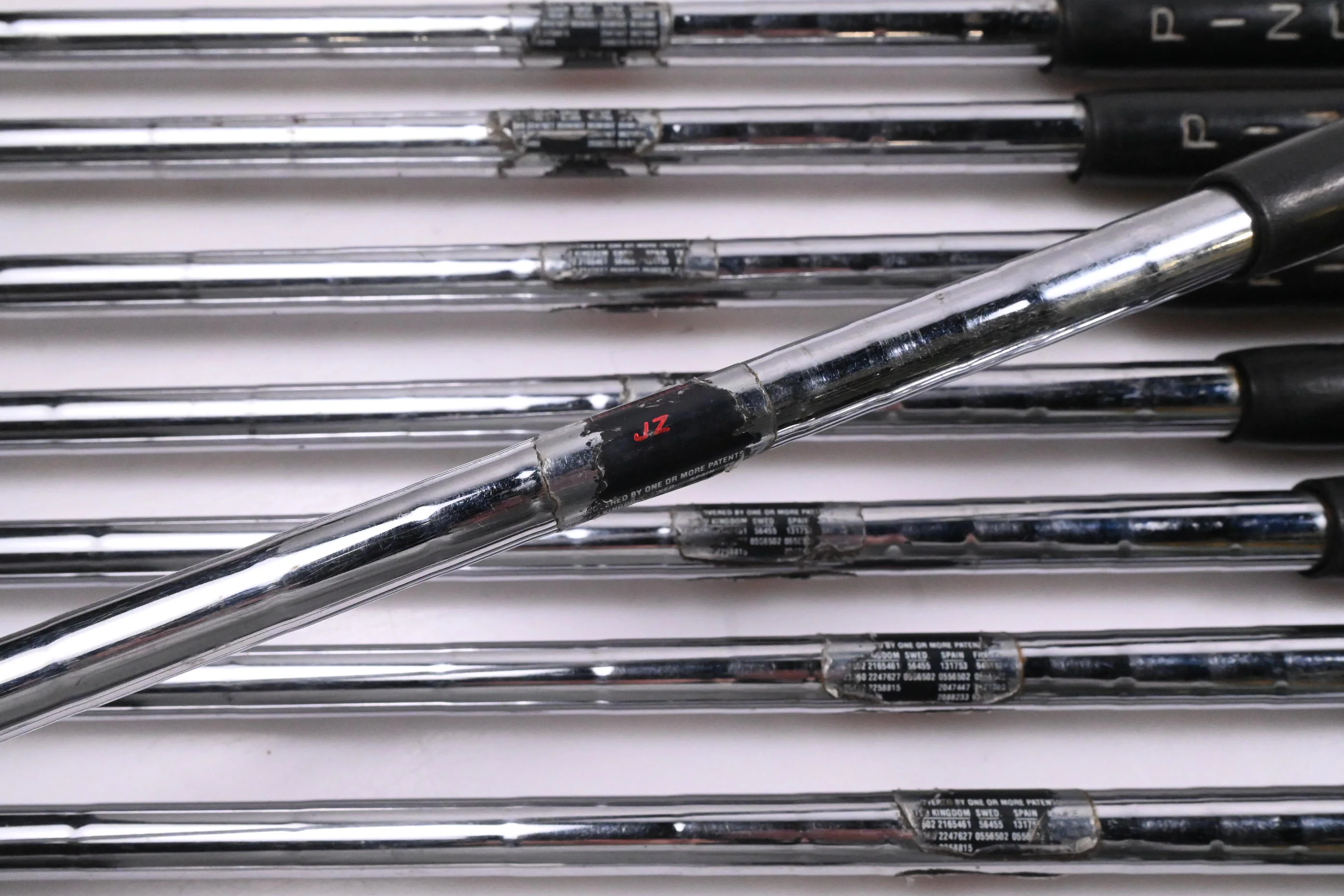 Left Hand Ping Zing 2 Irons / 3-PW+SW / Black Dot / Stiff Flex Ping JZ Shafts - Image 6