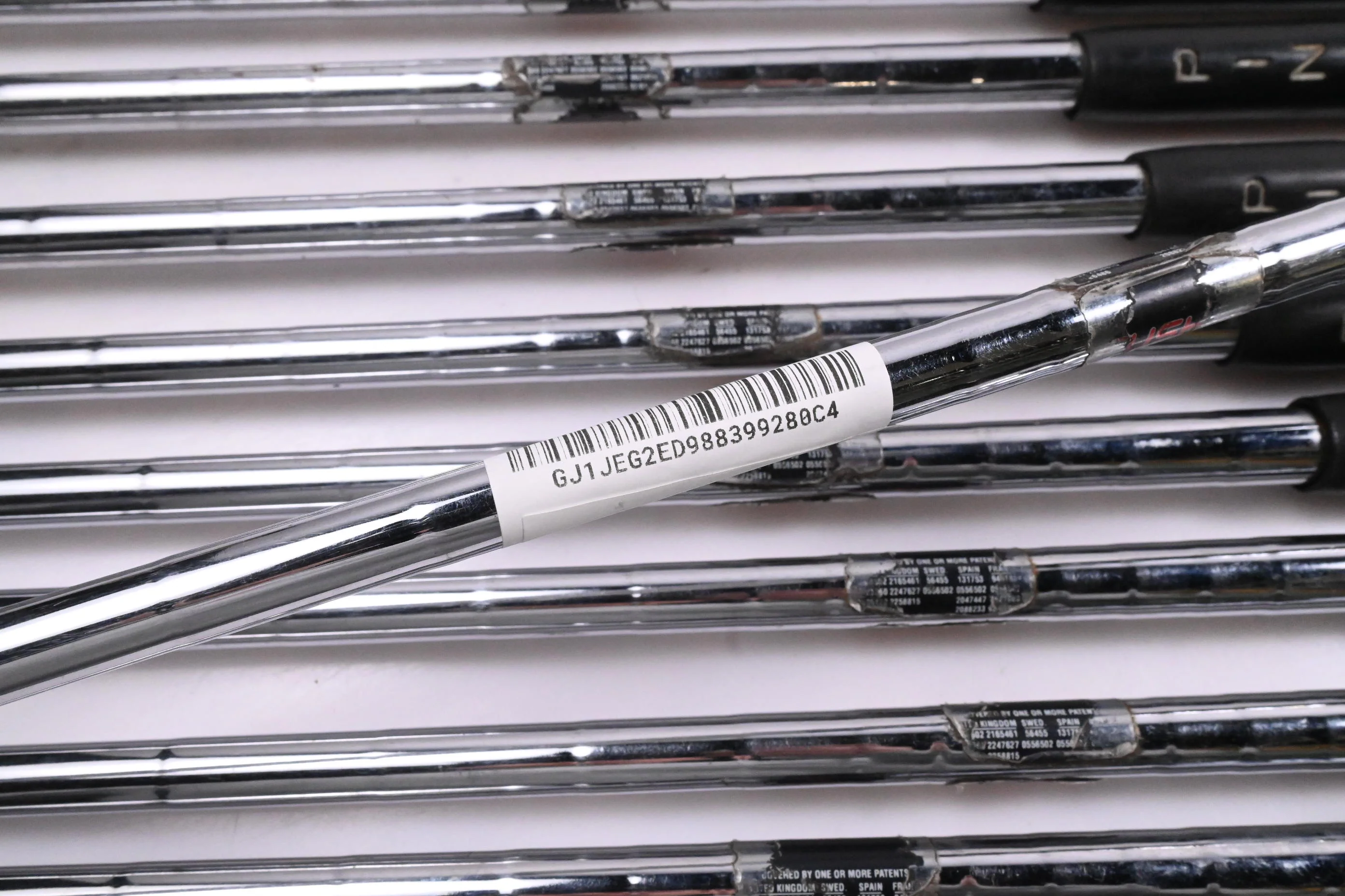 Left Hand Ping Zing 2 Irons / 3-PW+SW / Black Dot / Stiff Flex Ping JZ Shafts - Image 7