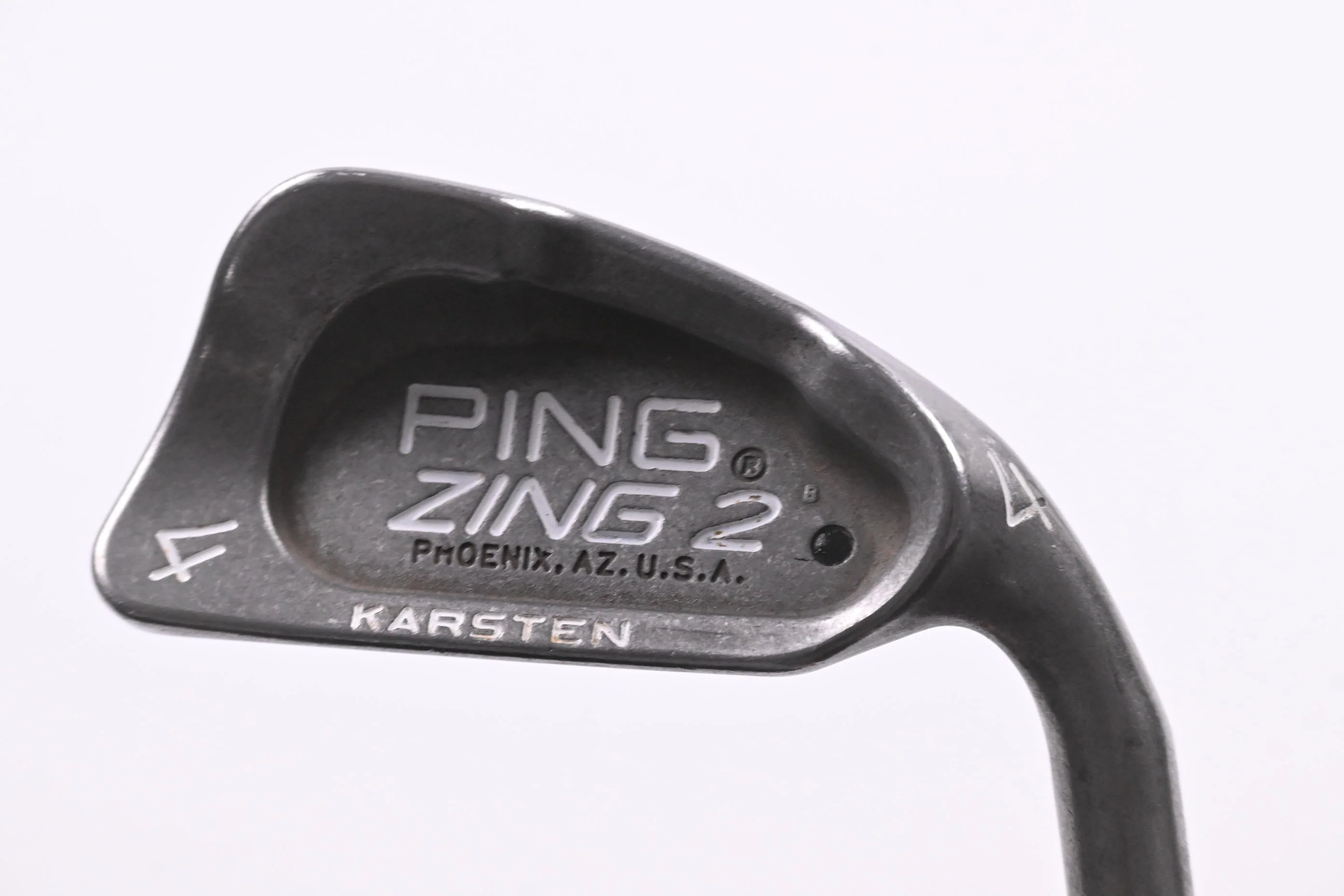 Ping Zing 2 #4 Iron / 24 Degree / Black Dot / Regular Flex Ping Karsten Shaft