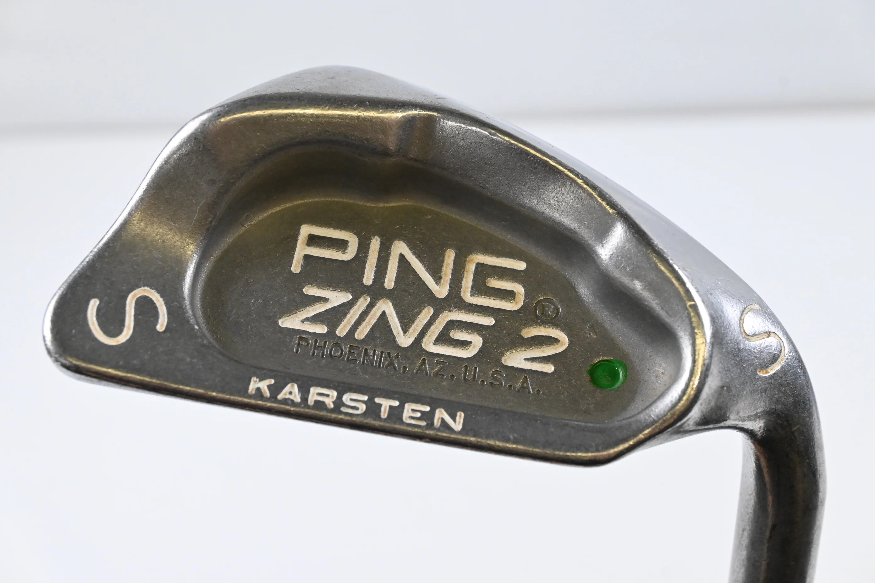 Ping Zing 2 Sand Wedge / 52 Degree / Green Dot / Stiff Flex Ping JZ Shaft