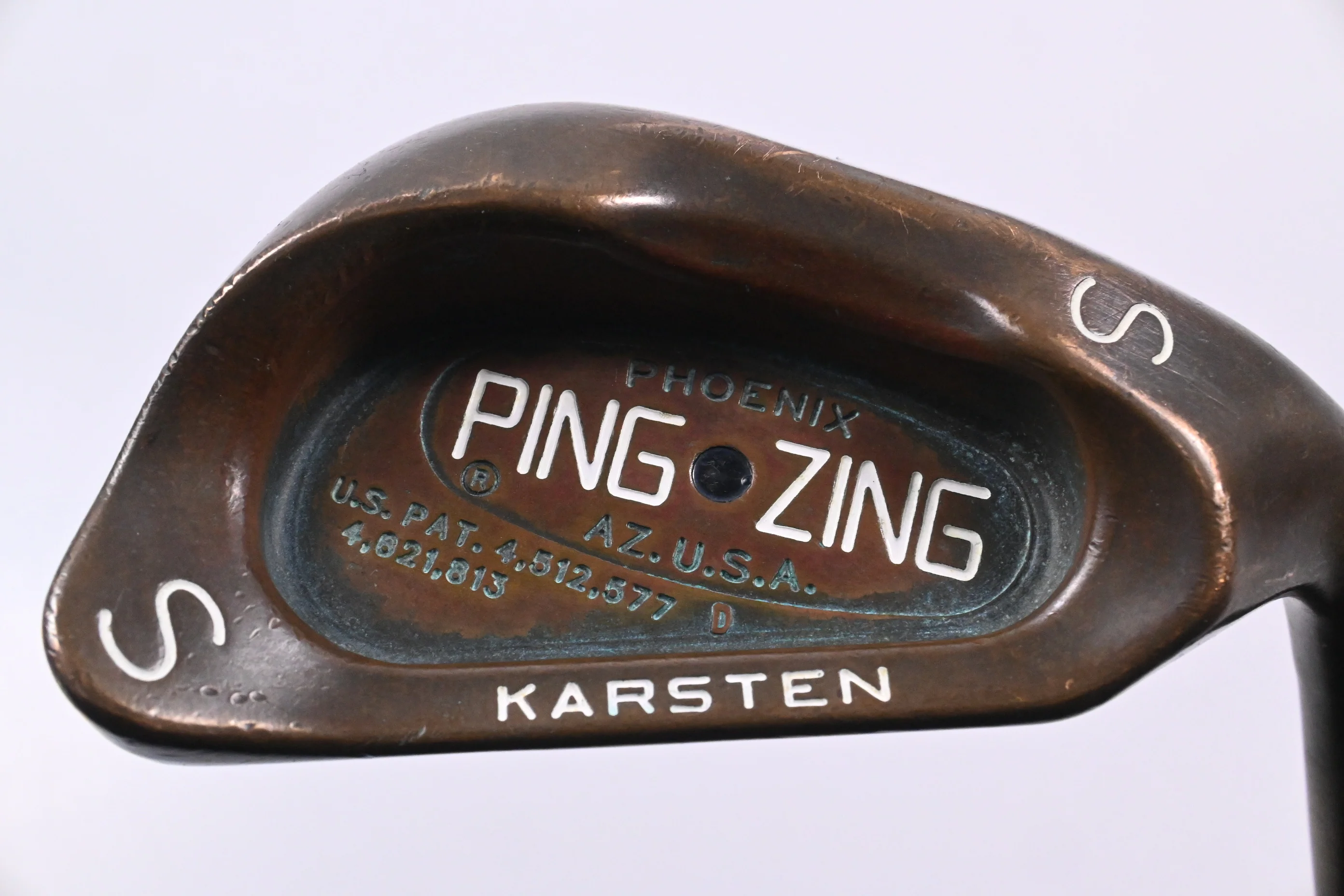 Ping Zing BeCu Sand Wedge / 52 Degree / Black Dot / Stiff Flex Ping JZ Shaft - Image 2