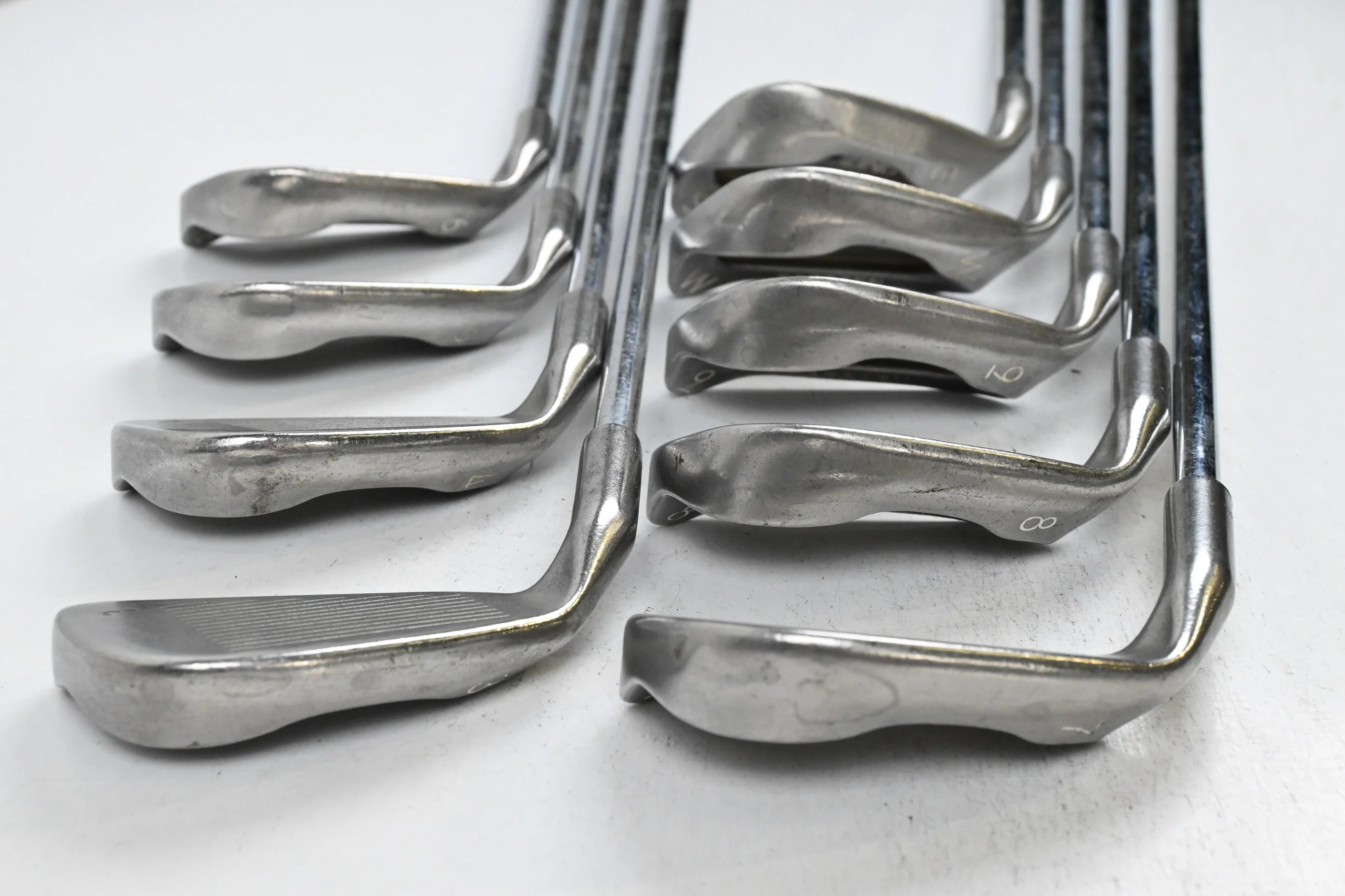 Ping Zing Irons / 3-PW+SW / Black Dot / Stiff Flex Ping KT-M Shafts - Image 4