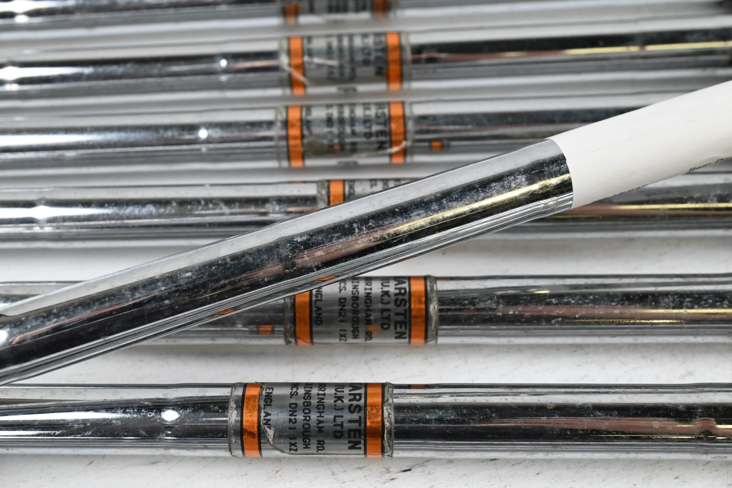Ping Zing Irons / 3-PW+SW / Black Dot / Stiff Flex Ping KT-M Shafts - Image 5