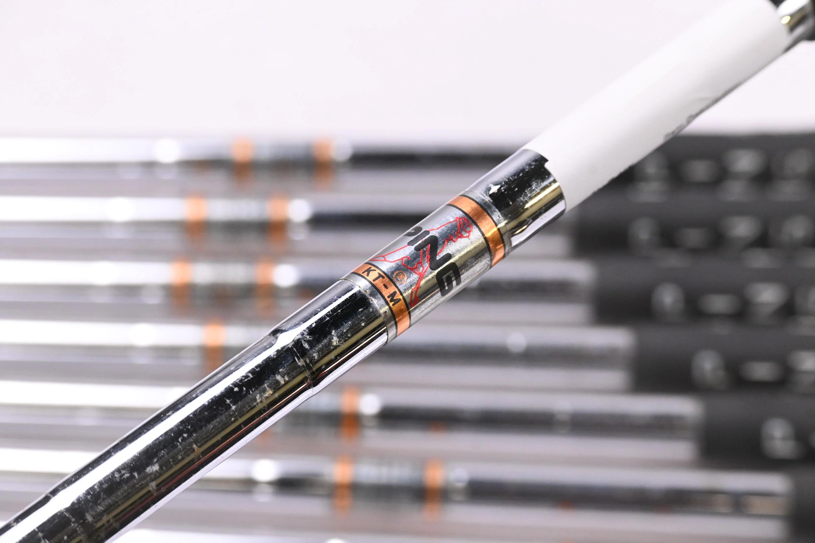 Ping Zing Irons / 3-PW+SW / Black Dot / Stiff Flex Ping KT-M Shafts - Image 5