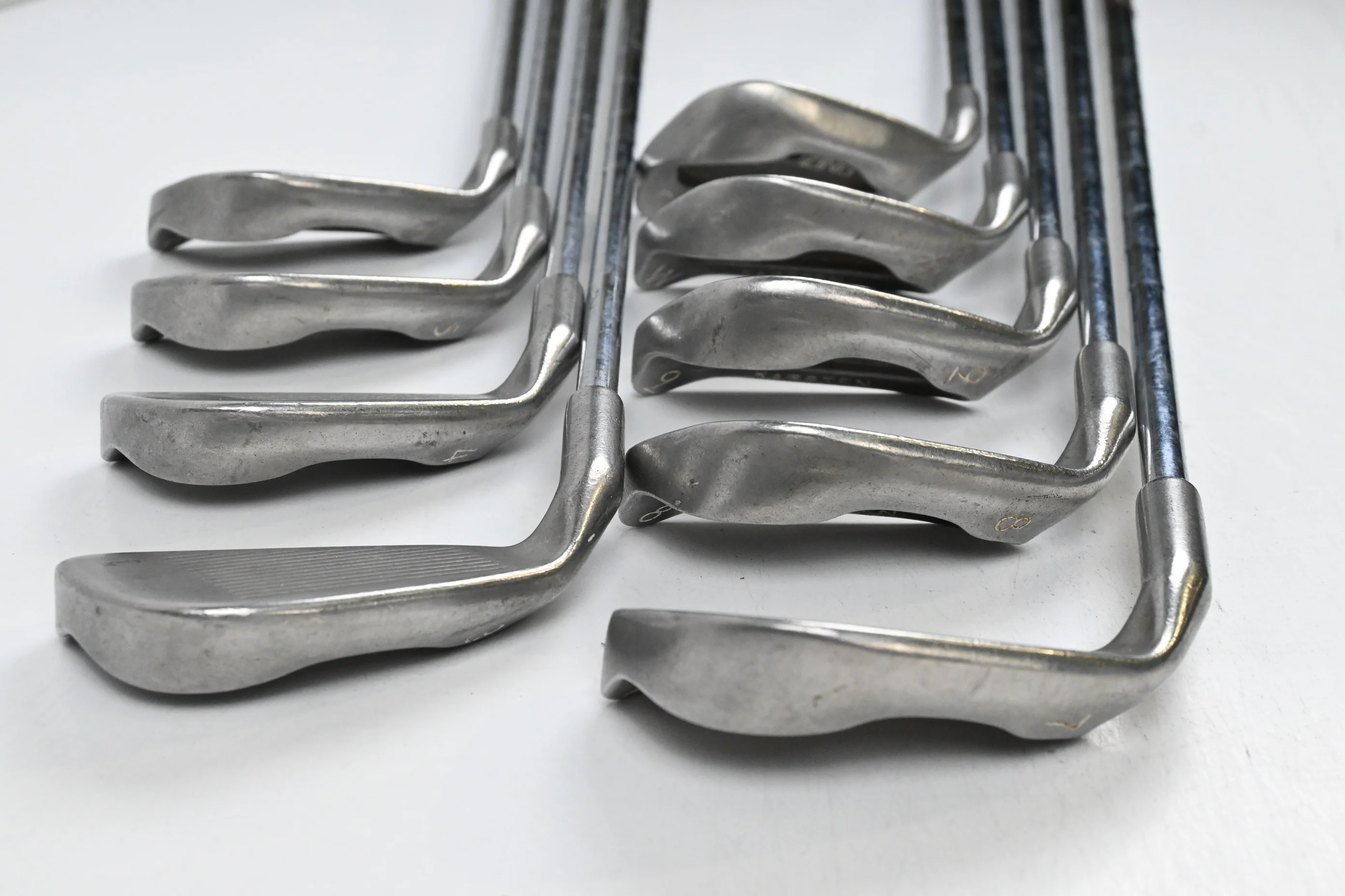Ping Zing Irons / 3-PW+SW / Black Dot / Stiff Flex Ping KT-M Shafts - Image 4