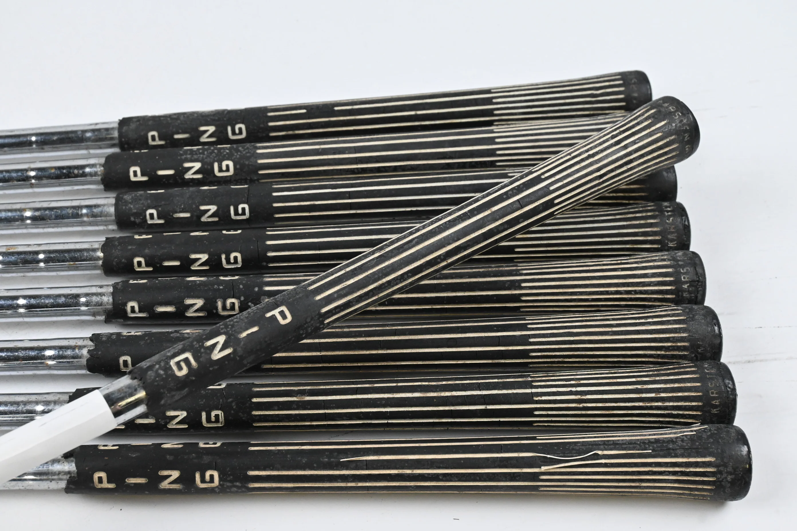Ping Zing Irons / 3-PW+SW / Black Dot / Stiff Flex Ping KT-M Shafts - Image 7