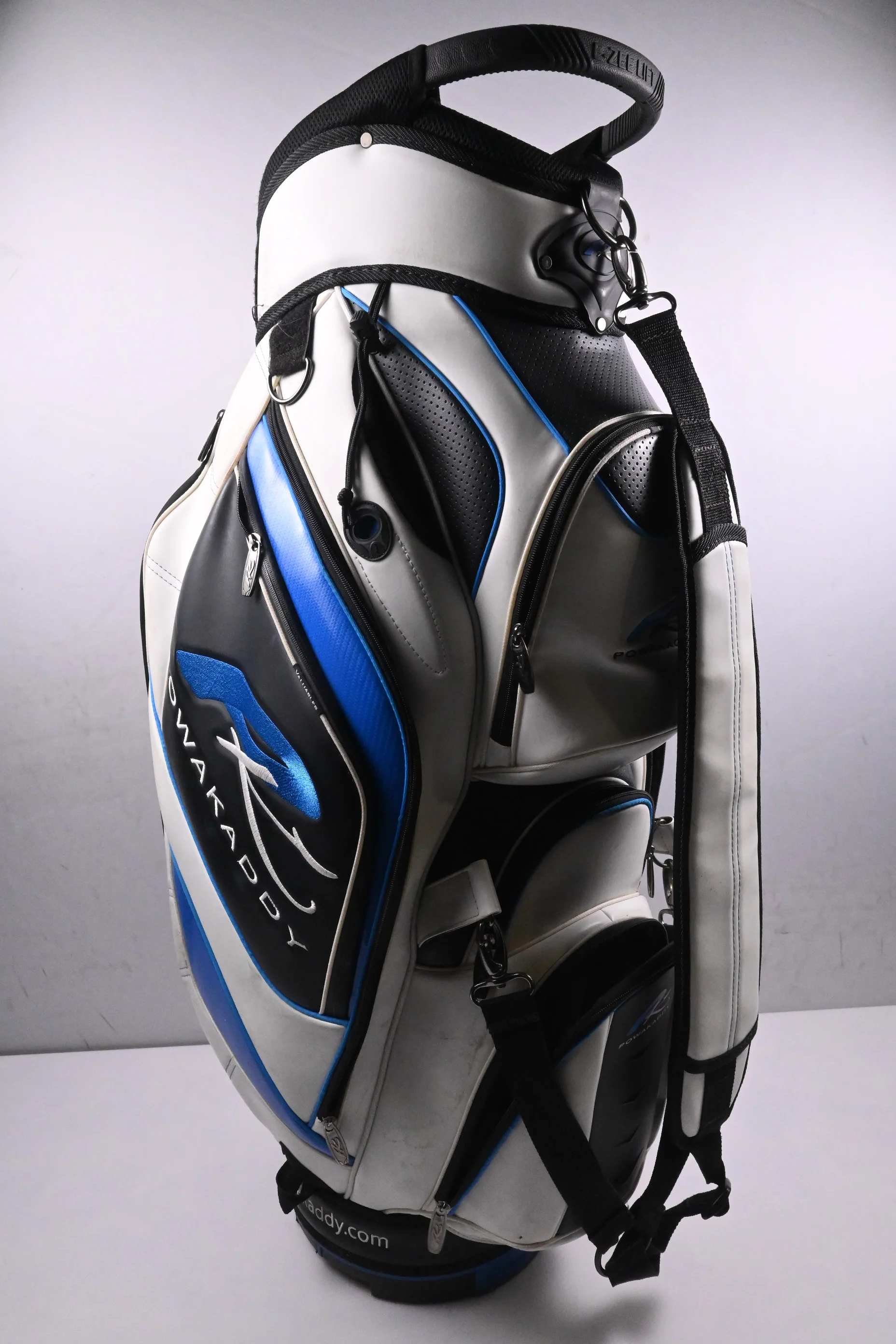 Powakaddy Cart Bag / 14-Way Divider / White, Black - Image 5