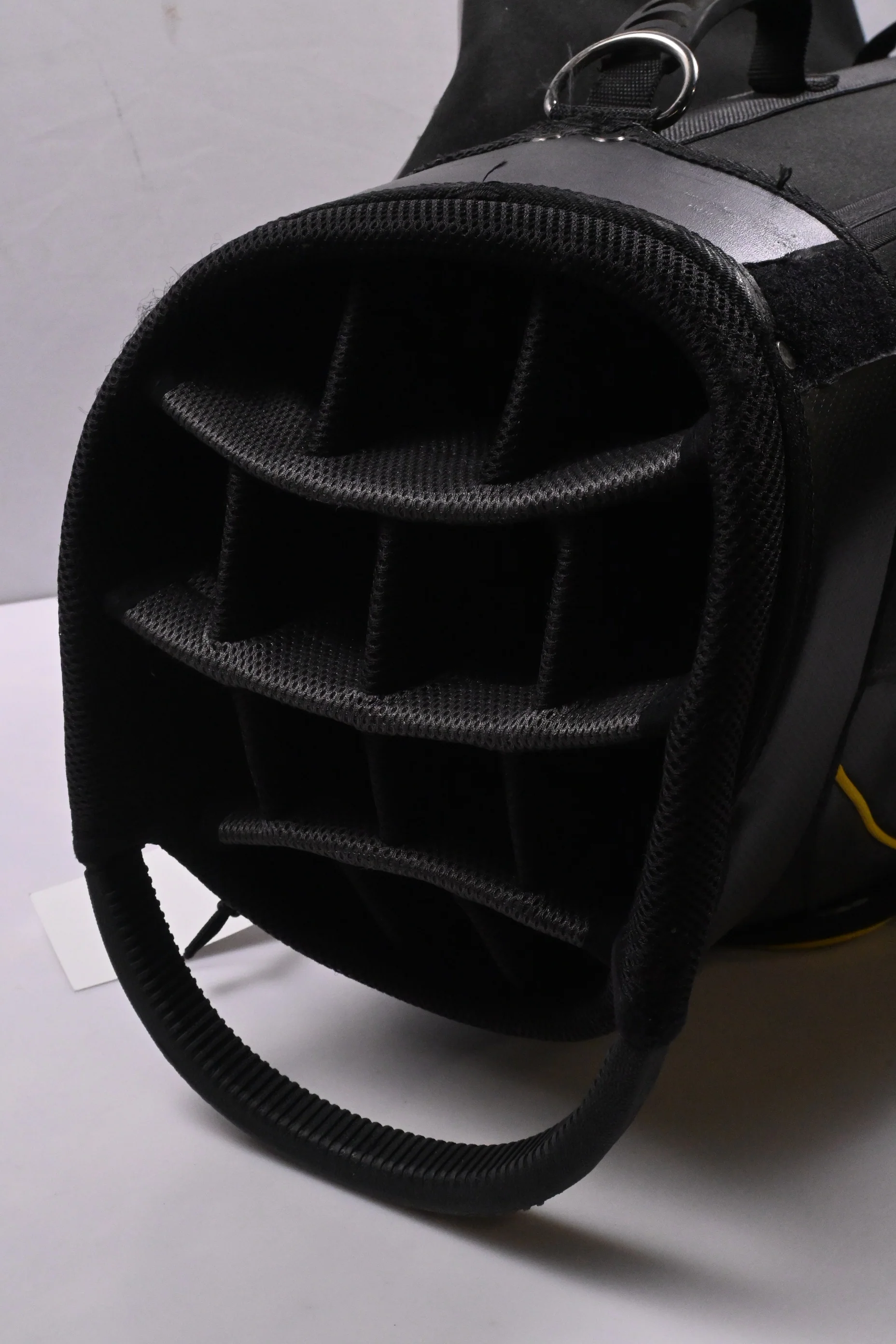 Powakaddy Premium Edition Cart Bag / 14-Way Divider / Black, Yellow - Image 6