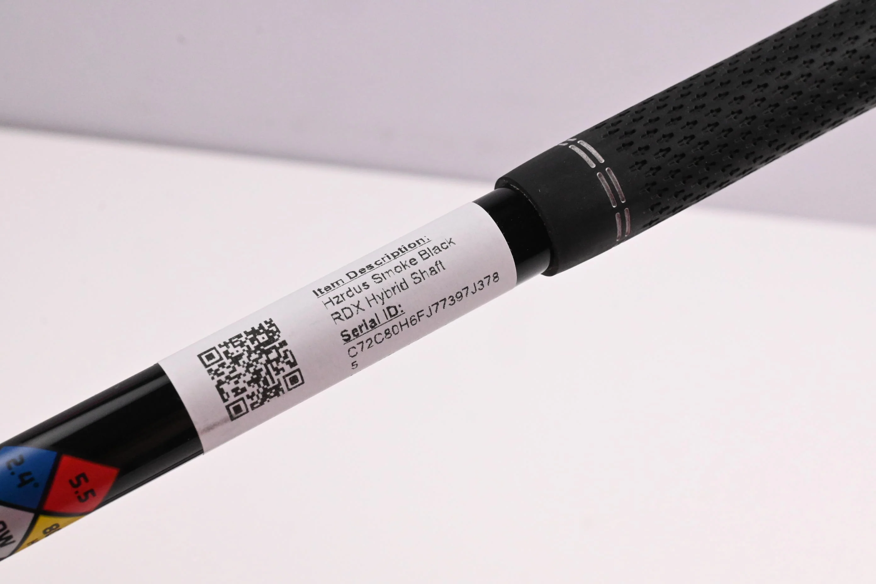 Hzrdus Smoke Black RDX 80 #4 Hybrid Shaft / Regular Flex / Titleist 2nd Gen - Image 4