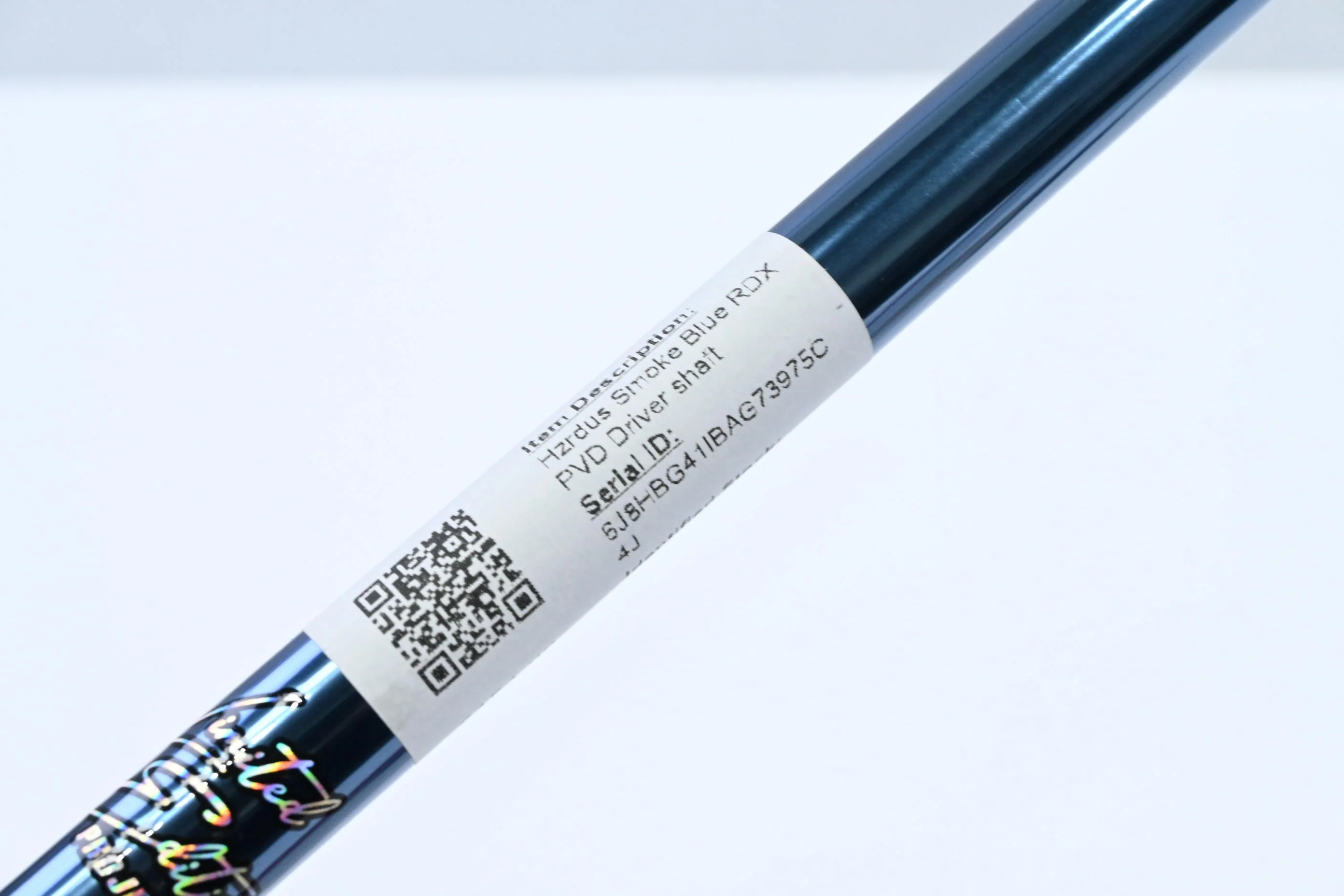 HZRDUS Smoke Blue RDX PVD 60 Driver Shaft / X-Flex / .335" Tip / Uncut - Image 4