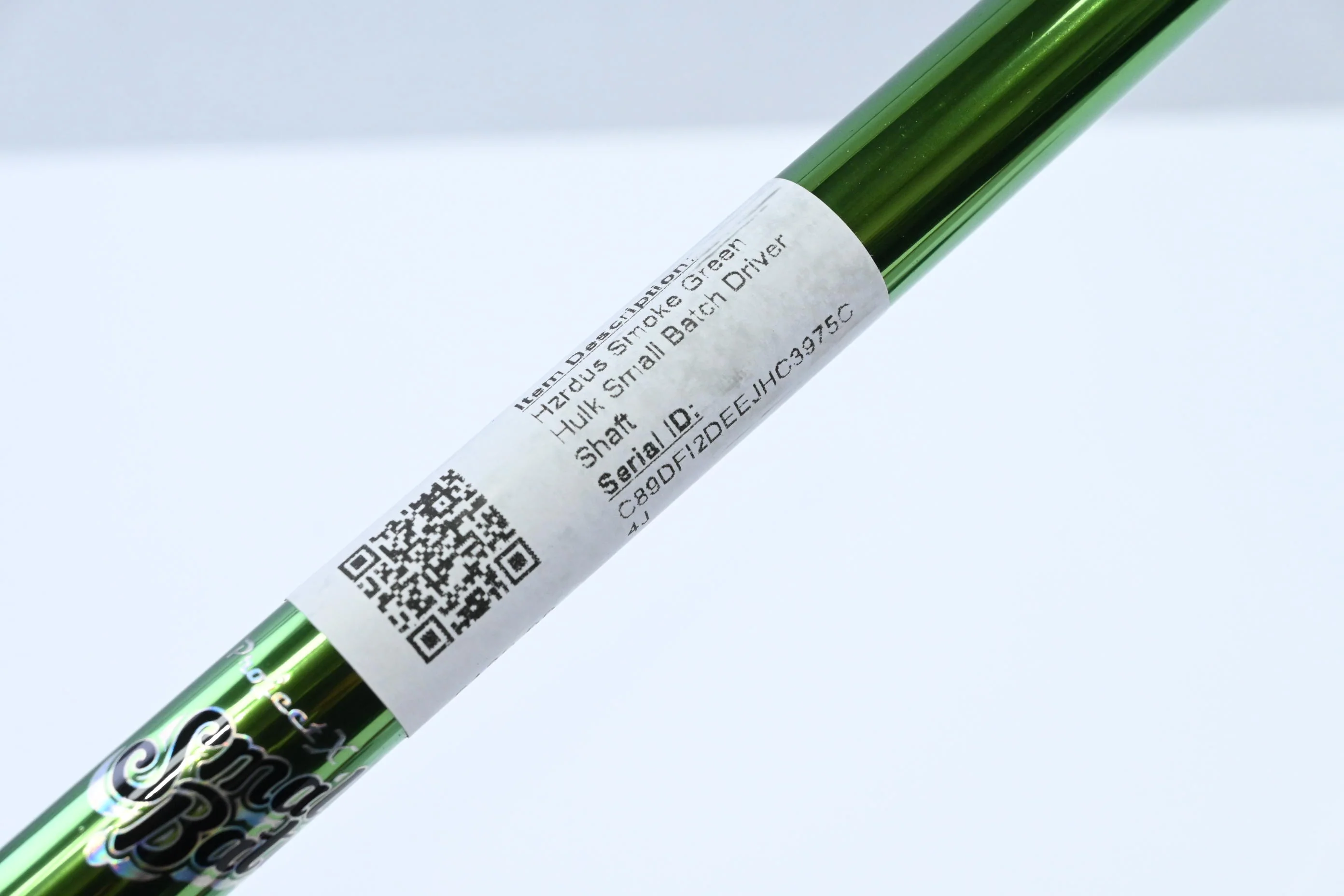 HZRDUS Smoke Green Small Batch 70 Driver Shaft / Stiff Flex / .335" Tip / Uncut - Image 4