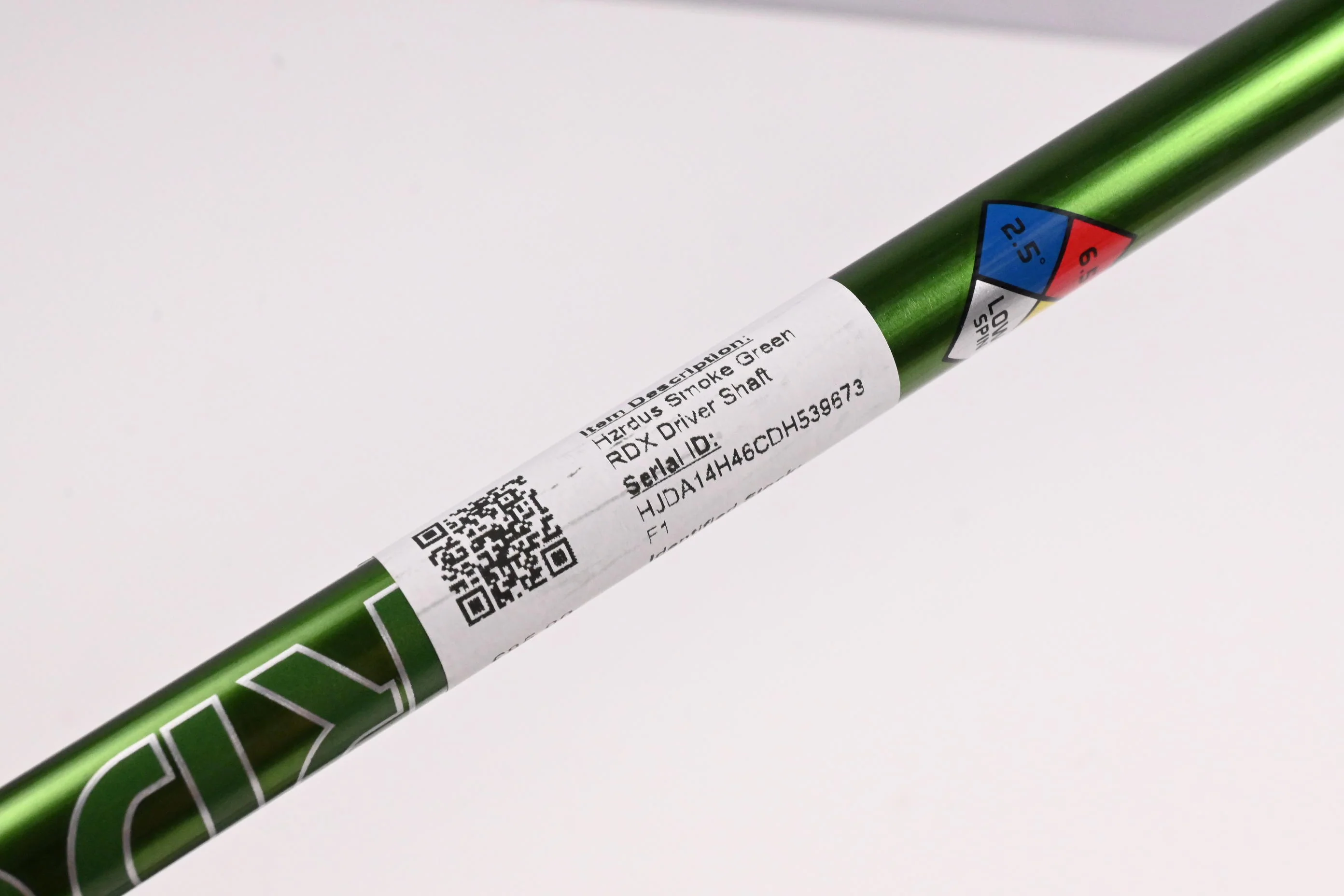 HZRDUS Smoke Green RDX 75 Driver Shaft / X-Flex 6.5 / Mizuno Adapter - Image 5