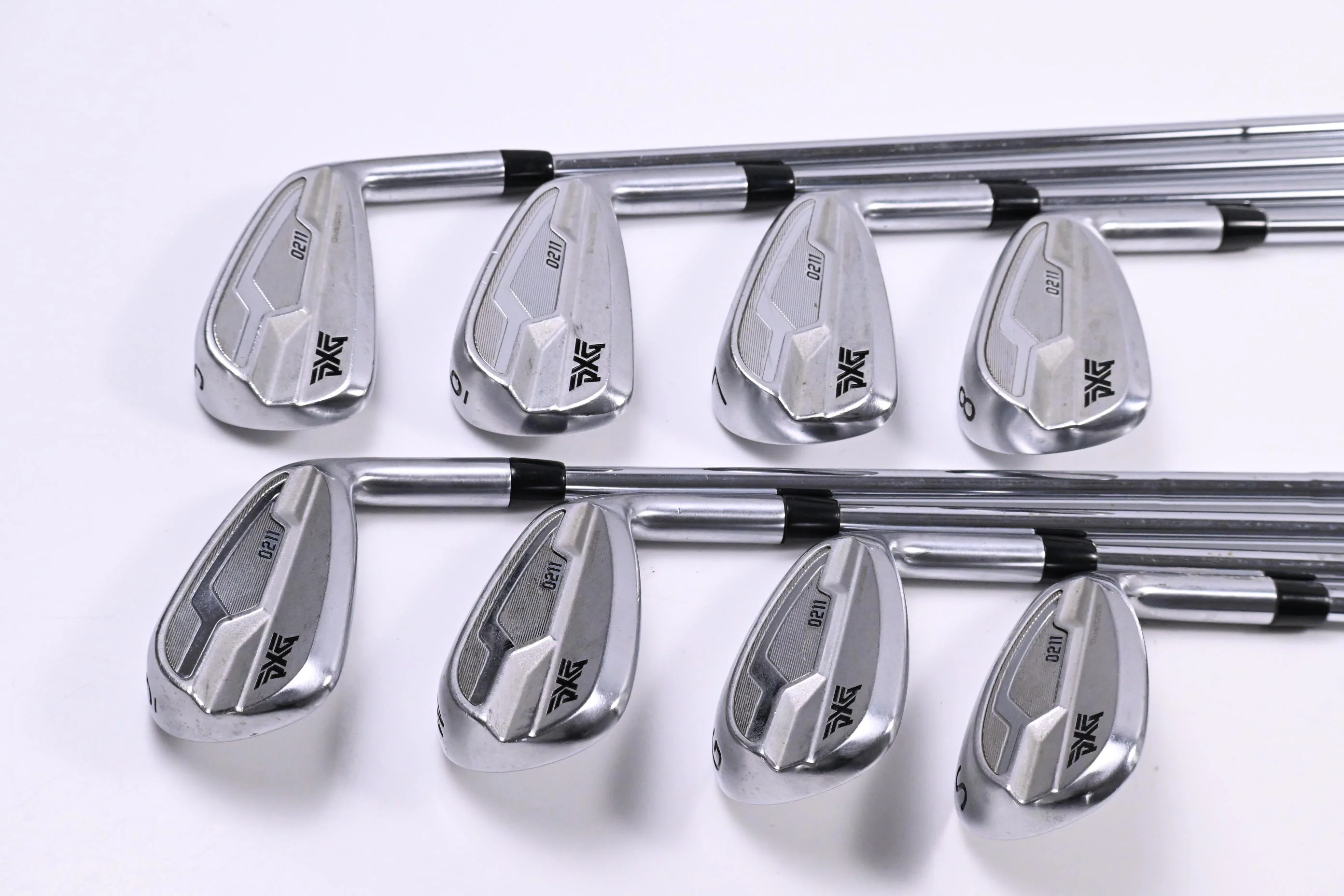 PXG 0211 DC Irons / 5-PW+GW+SW / Stiff Flex True Temper Elevate Tour Shafts - Image 2