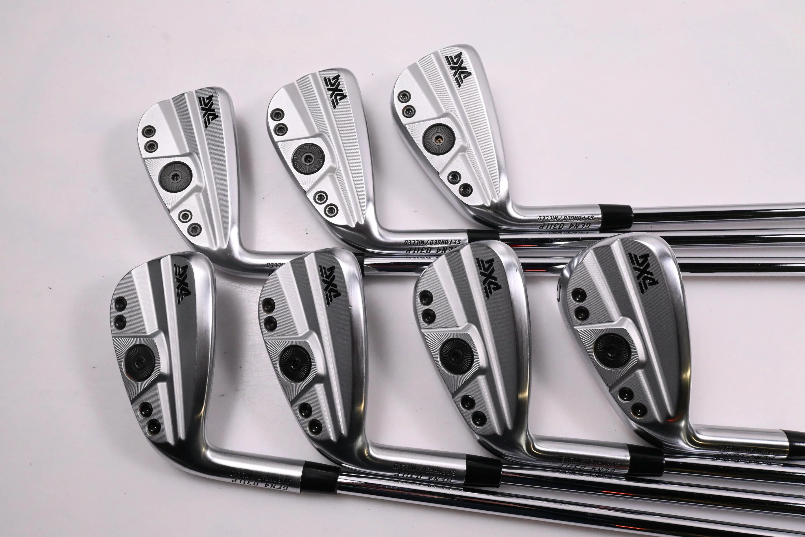 Left Hand PXG 0311 P Gen4 Irons / 5-PW+GW / Regular Flex Elevate MPH 85 Shafts - Image 2