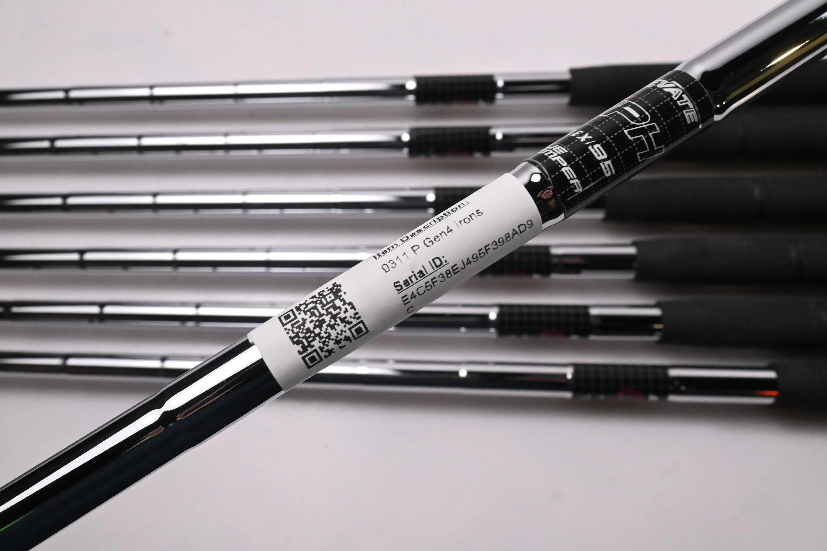 Left Hand PXG 0311 P Gen4 Irons / 5-PW+GW / Regular Flex Elevate MPH 85 Shafts - Image 6