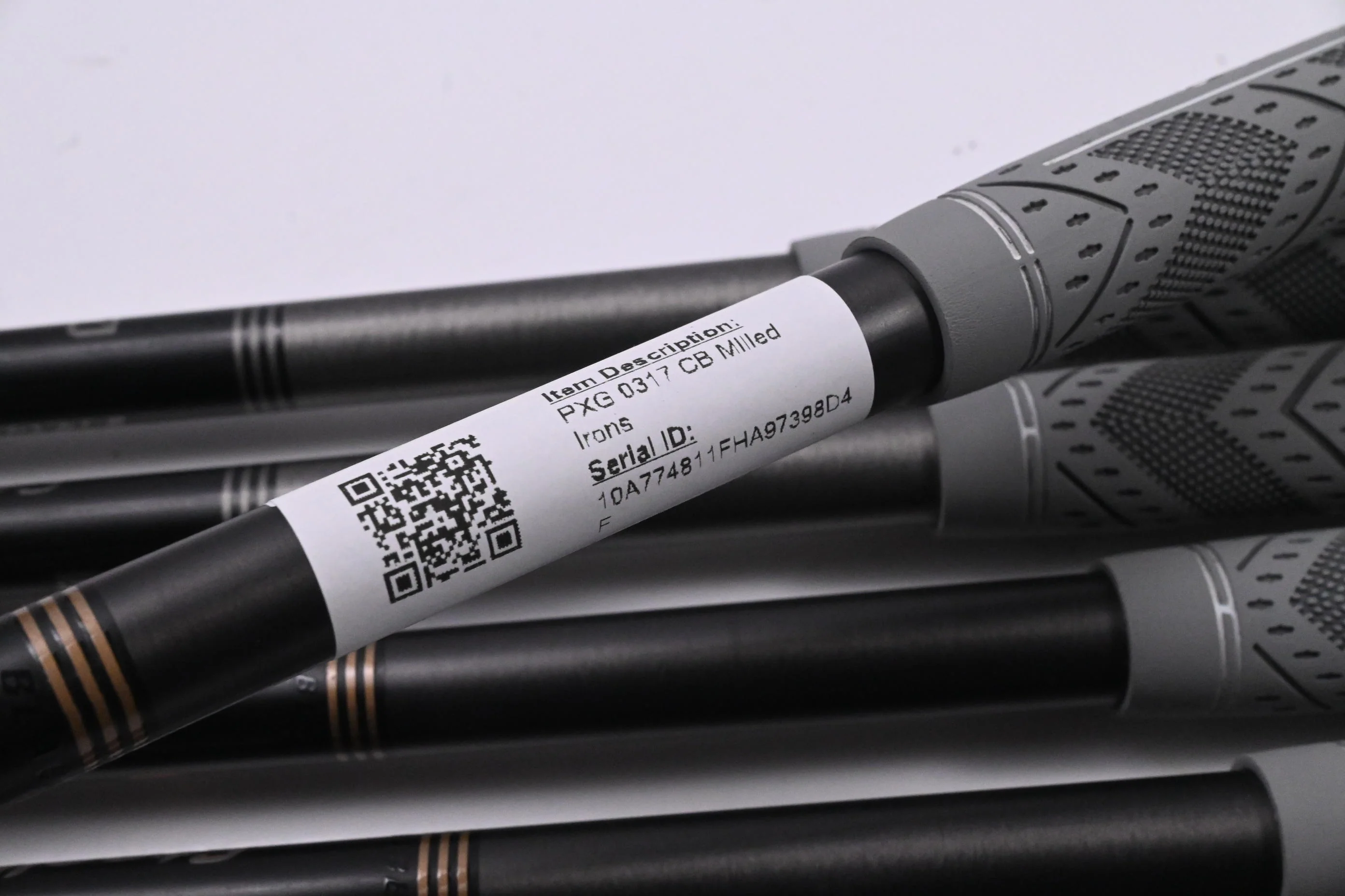 PXG 0317 CB Milled Irons / 4-PW / Stiff Flex Aerotech SteelFiber i95 Shafts - Image 6