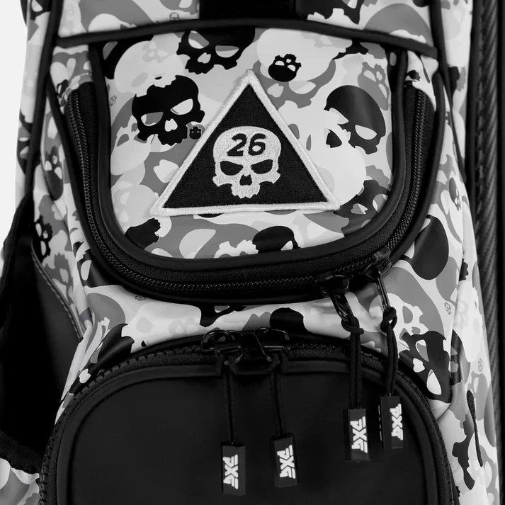 PXG Darkness Skull Camo Stand Bag - Image 6