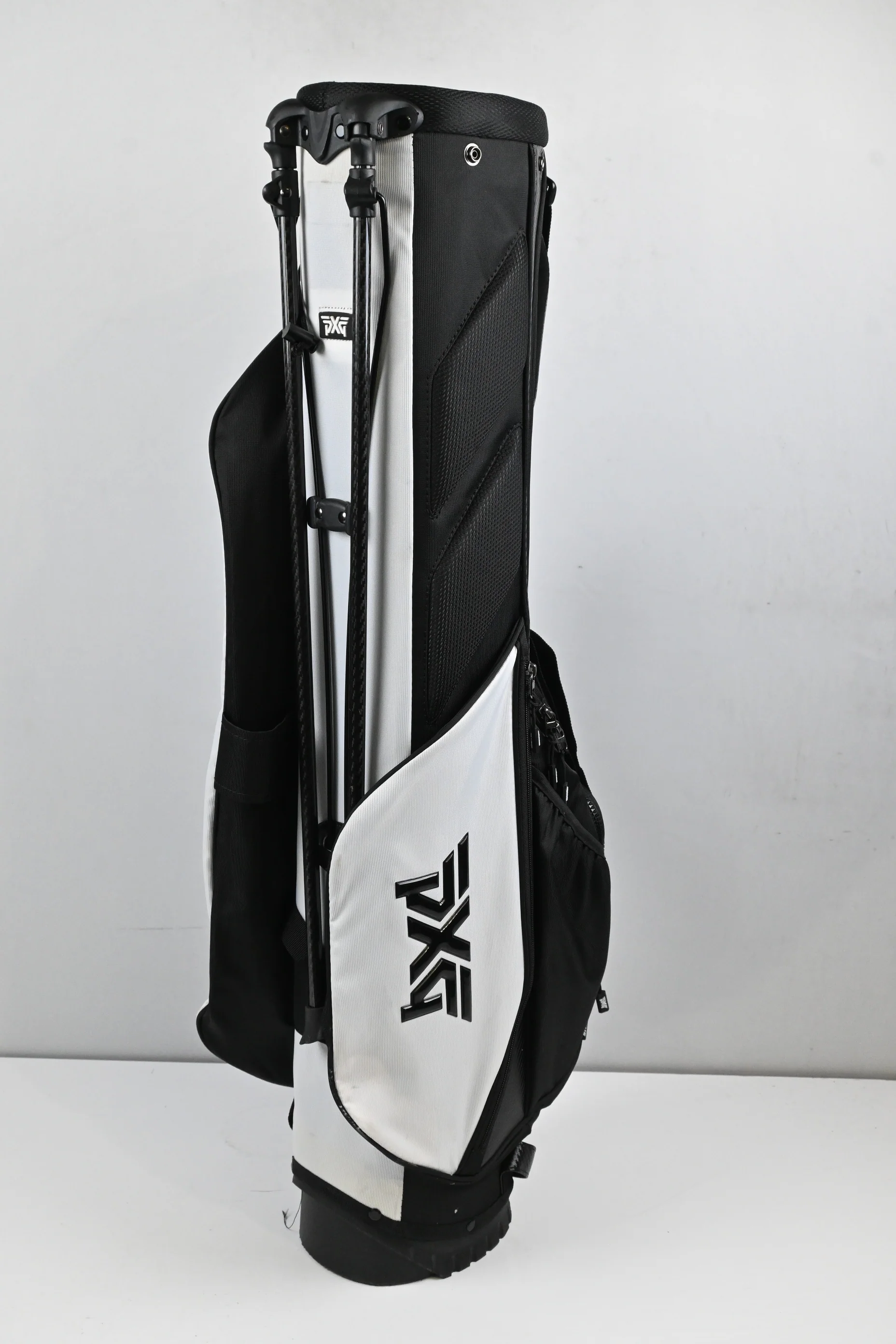 PXG Parsons Xtreme Stand Bag / 2-Way Divider / Black, White - Image 3