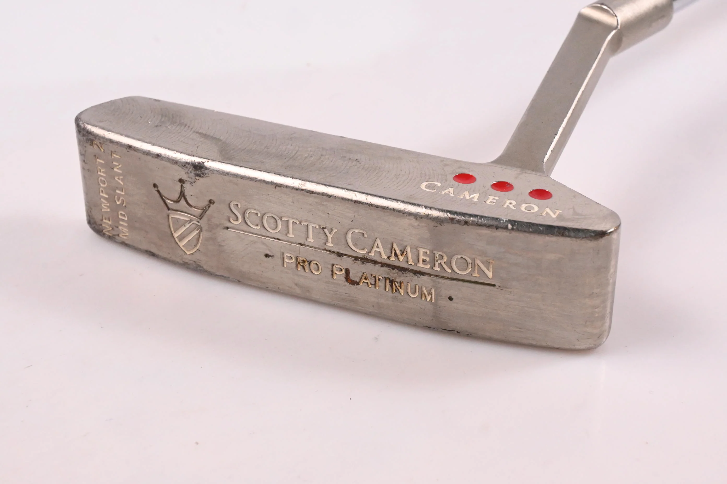 Scotty Cameron Pro Platinum Newport 2 Mid Slant Putter / 35 Inch