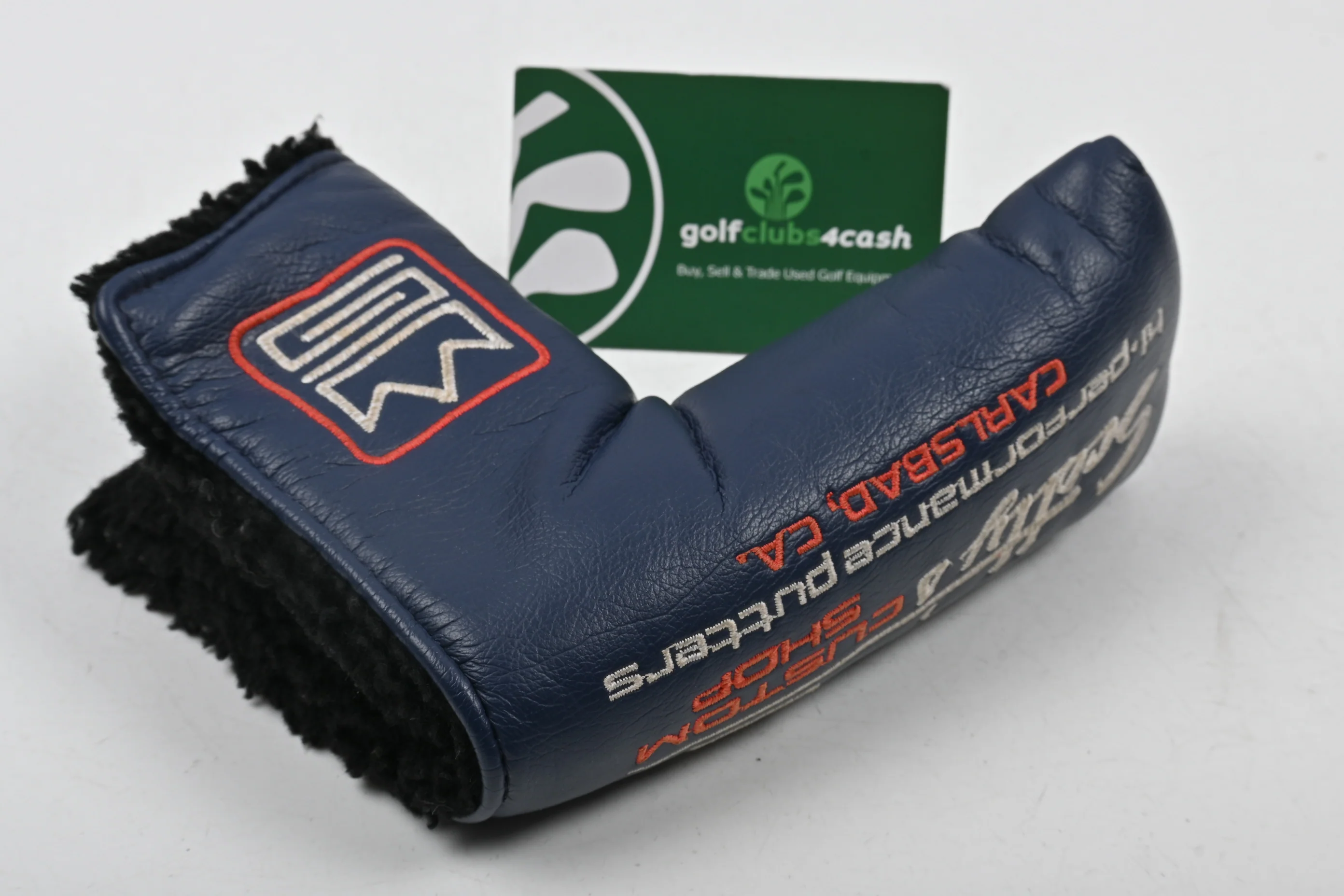 Scotty Cameron 2008 Custom Shop Putter Cover / Blade / Turbo Blue - Image 4
