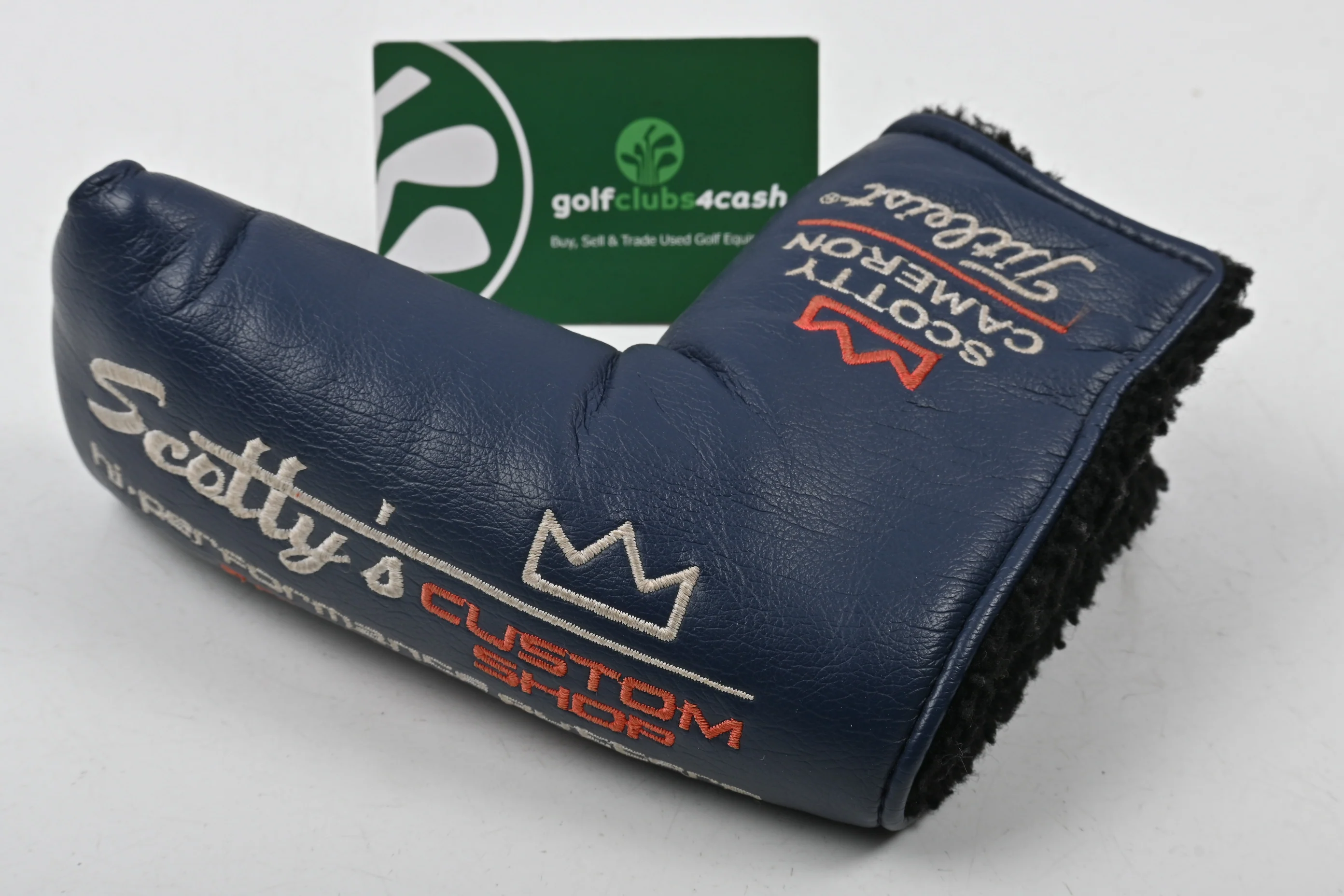 Scotty Cameron 2008 Custom Shop Putter Cover / Blade / Turbo Blue - Image 5