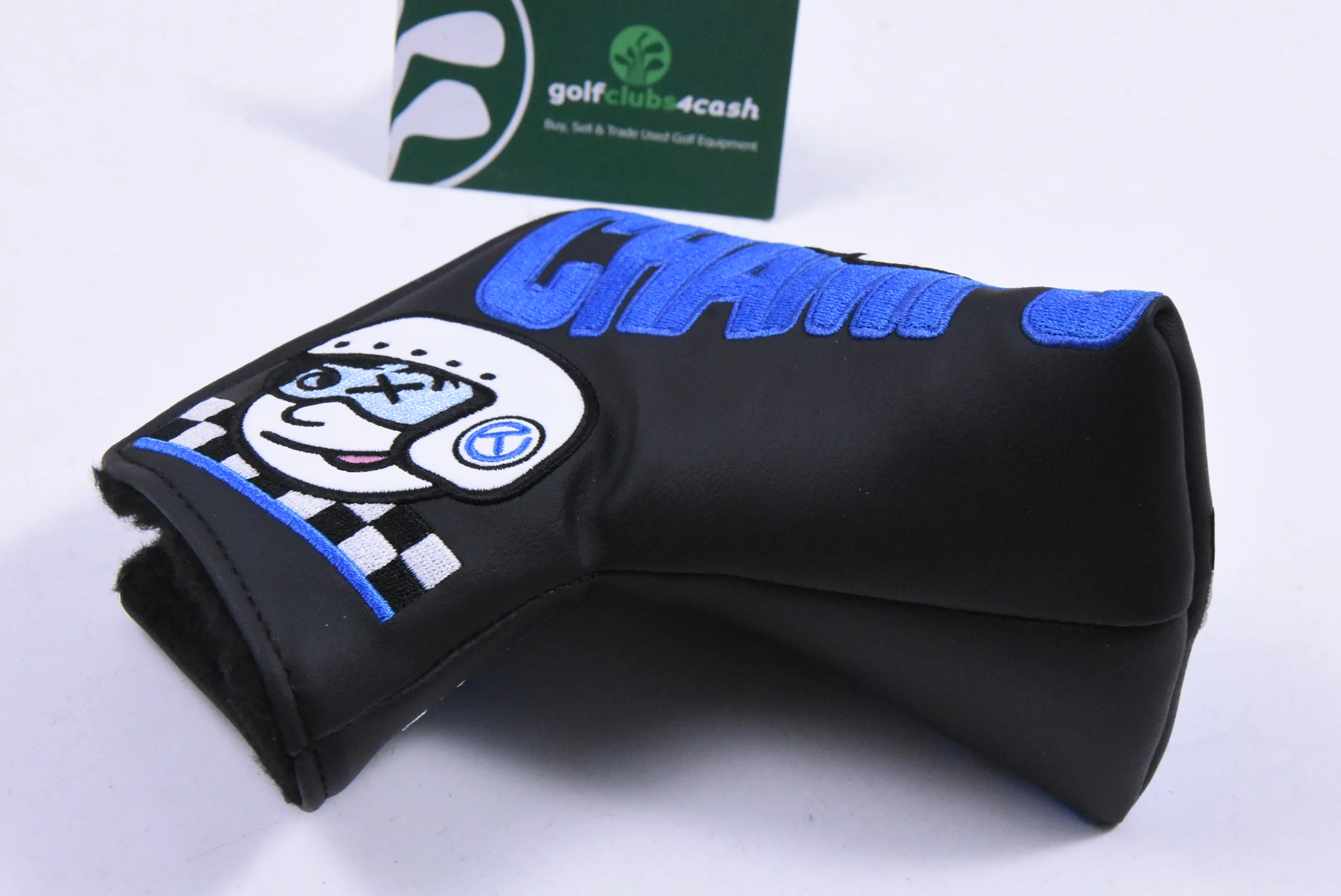 Scotty Cameron Circle T Champs Choice Putter Cover / Mid-Mallet / Black & Blue - Image 4