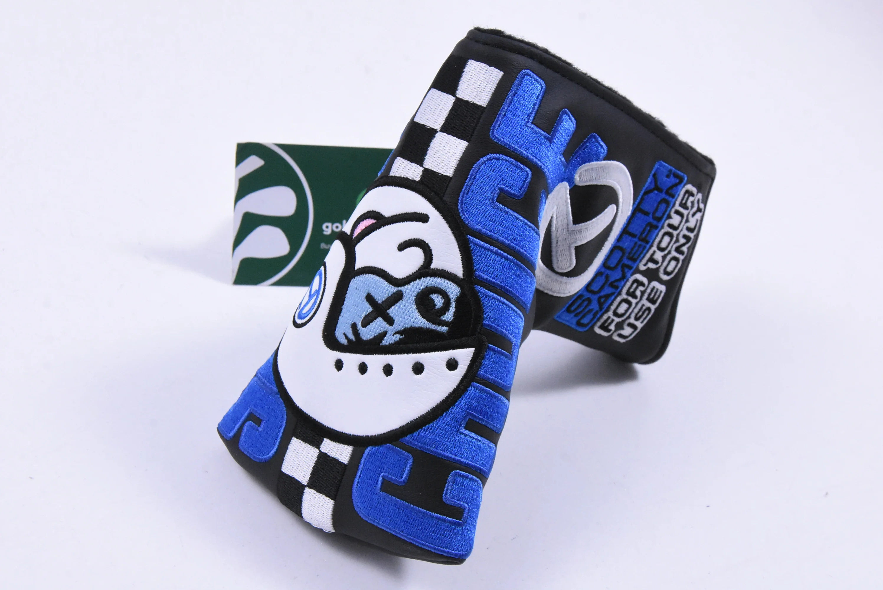 Scotty Cameron Circle T Champs Choice Putter Cover / Mid-Mallet / Black & Blue - Image 6