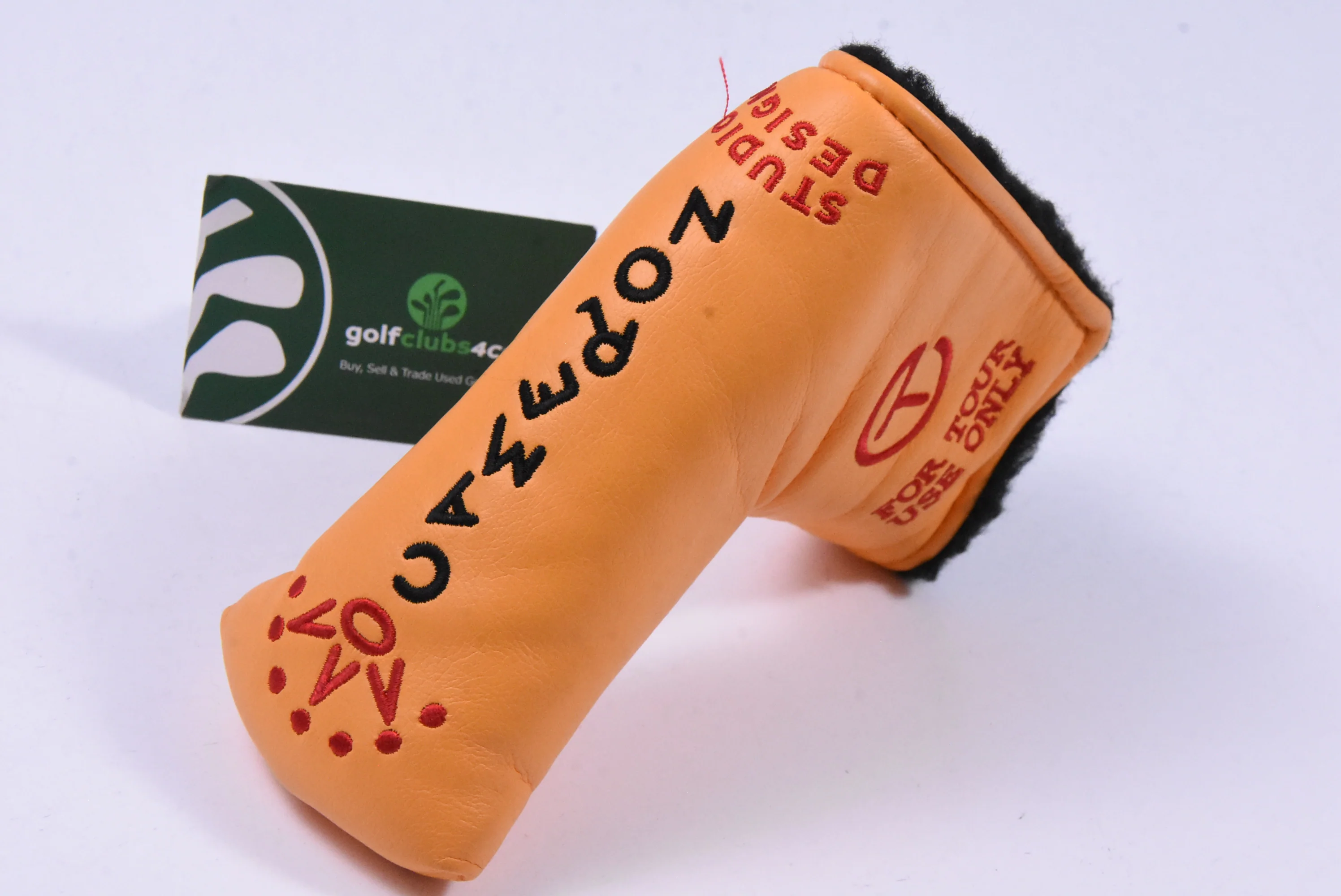 Scotty Cameron Circle T 2001 Studio Design Putter Cover / Blade / Yellow - Image 6