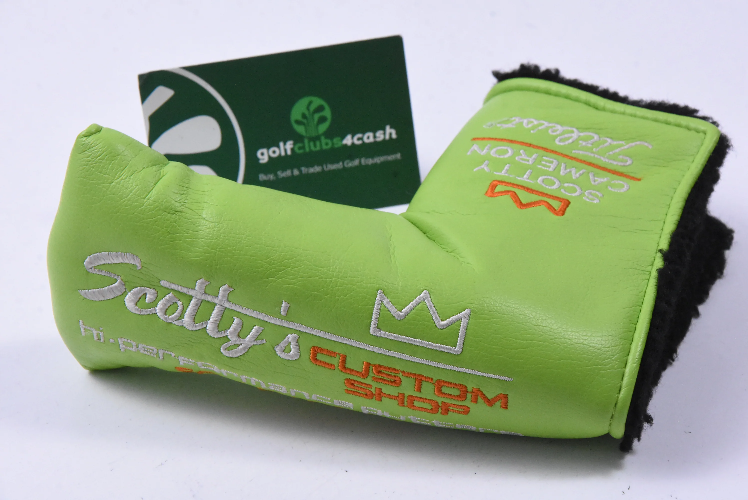 Scotty Cameron 2004 Custom Shop SubLime Putter Headcover / Blade / Lime Green