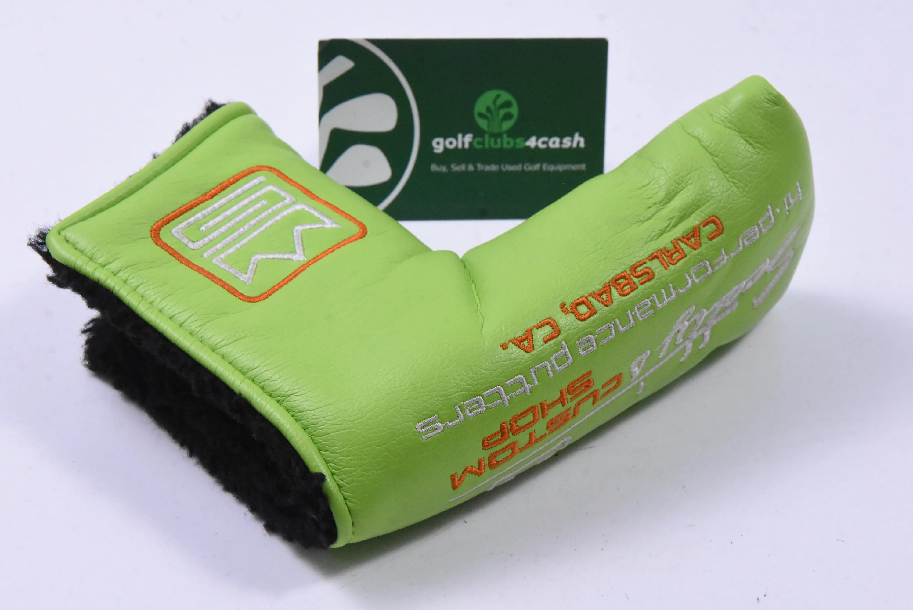 Scotty Cameron 2004 Custom Shop SubLime Putter Headcover / Blade / Lime Green - Image 2