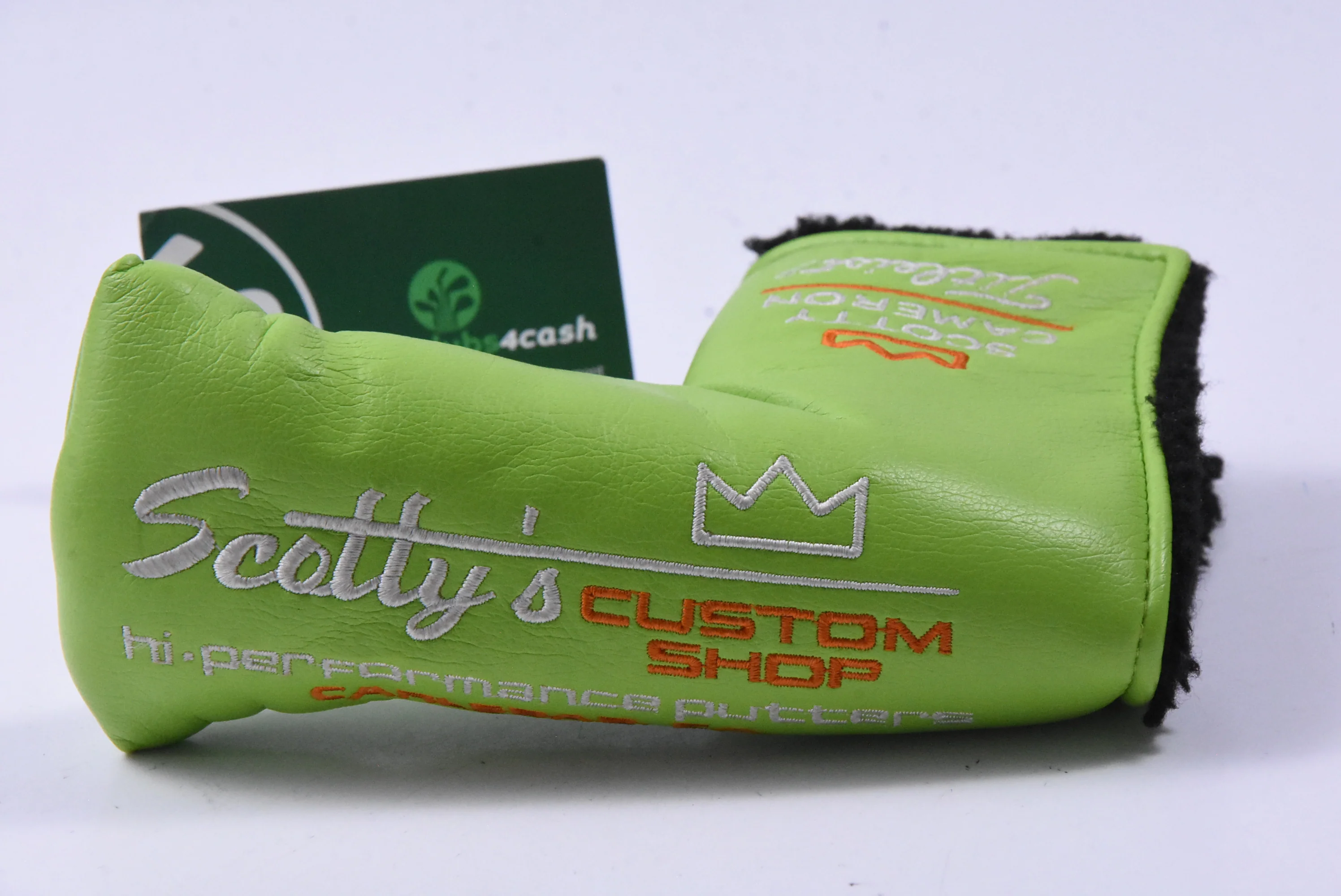 Scotty Cameron 2004 Custom Shop SubLime Putter Headcover / Blade / Lime Green - Image 5