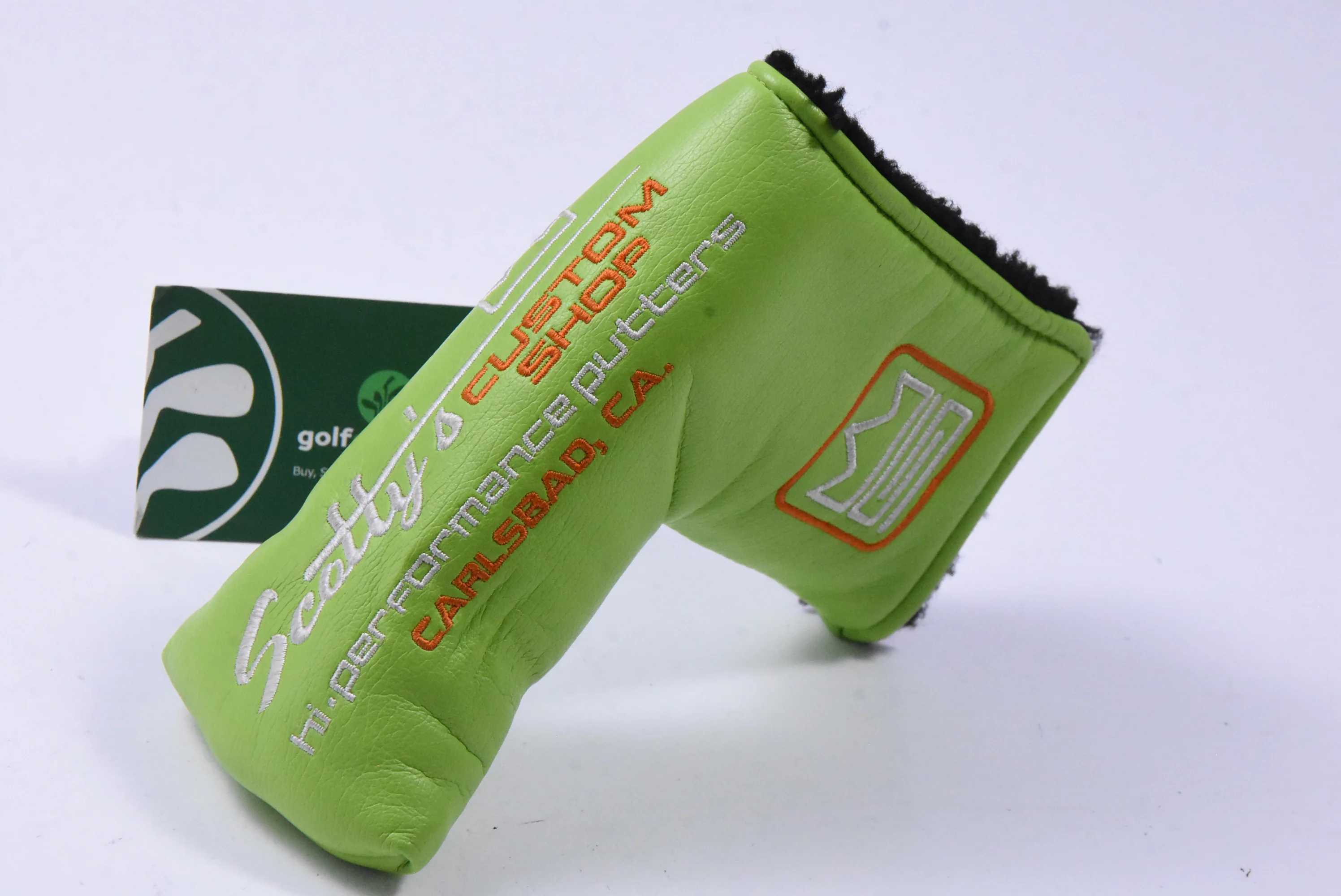 Scotty Cameron 2004 Custom Shop SubLime Putter Headcover / Blade / Lime Green - Image 6