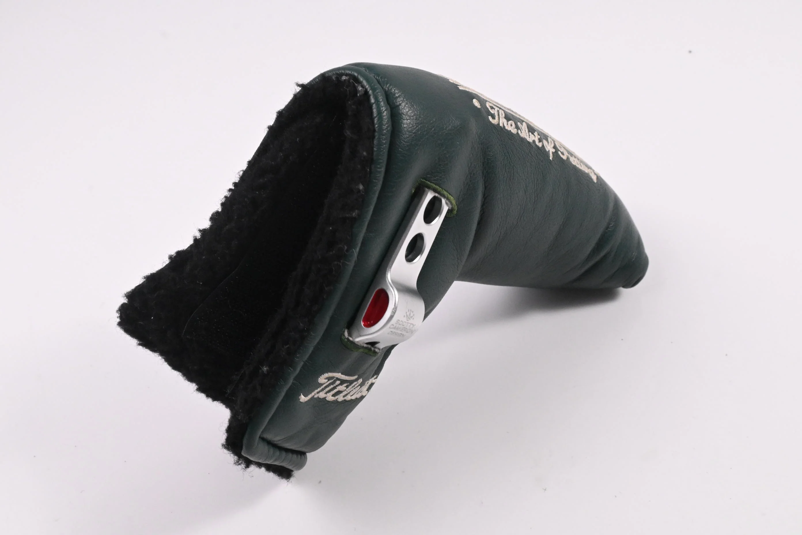 Scotty Cameron Art Of Putting Putter Cover / Blade / Dark Green - Image 2