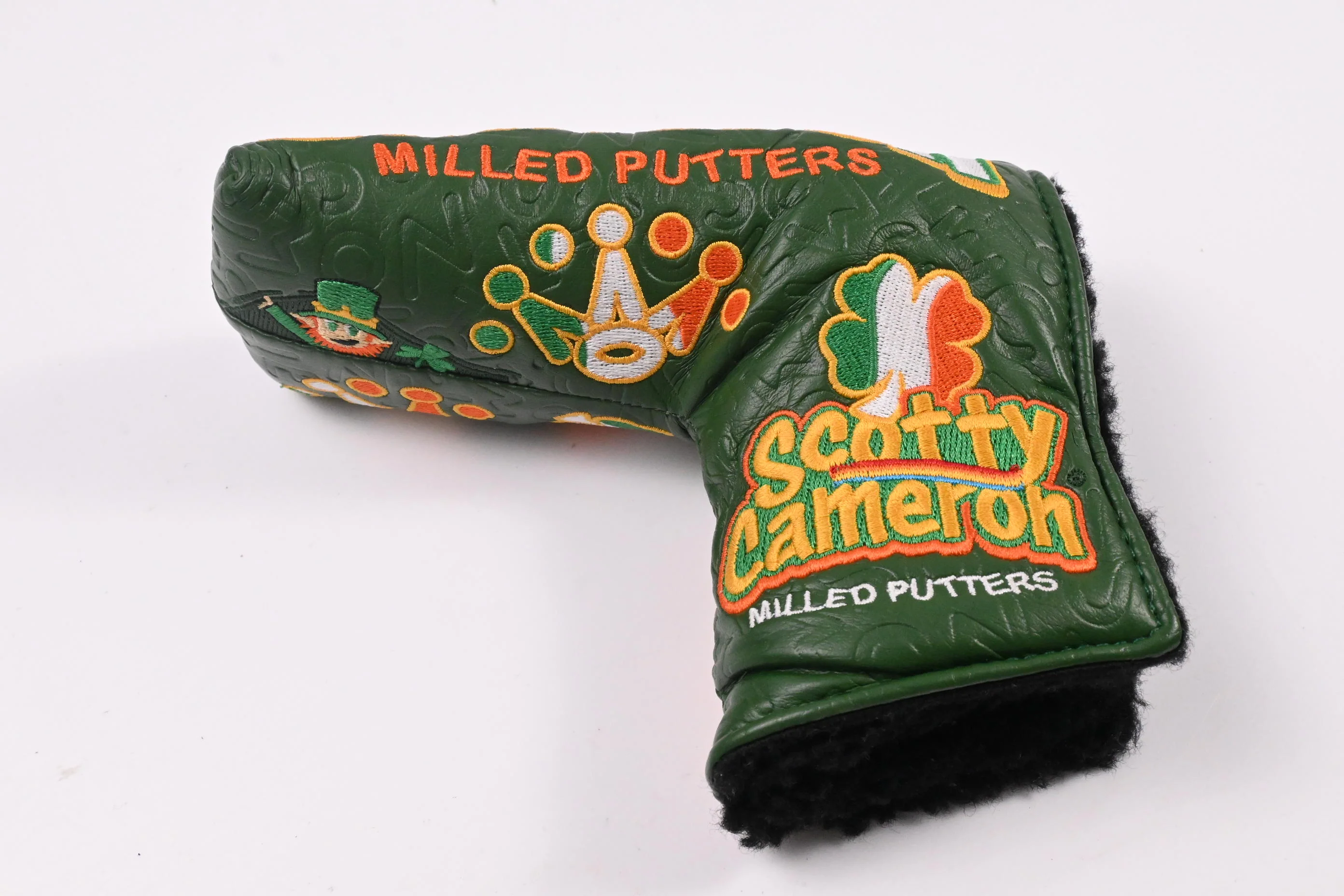 Scotty Cameron St. Patricks Day Tri Colour Putter Cover / Blade / Green - Image 3