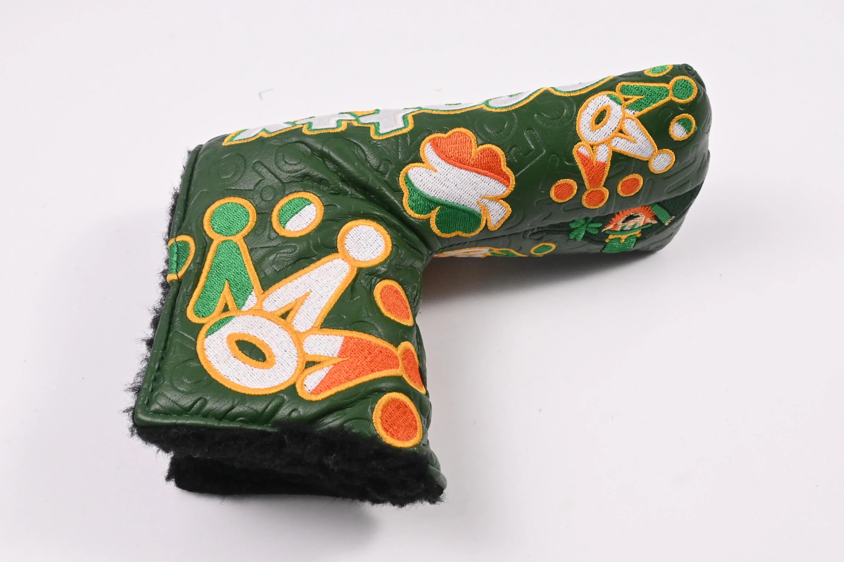 Scotty Cameron St. Patricks Day Tri Colour Putter Cover / Blade / Green - Image 4