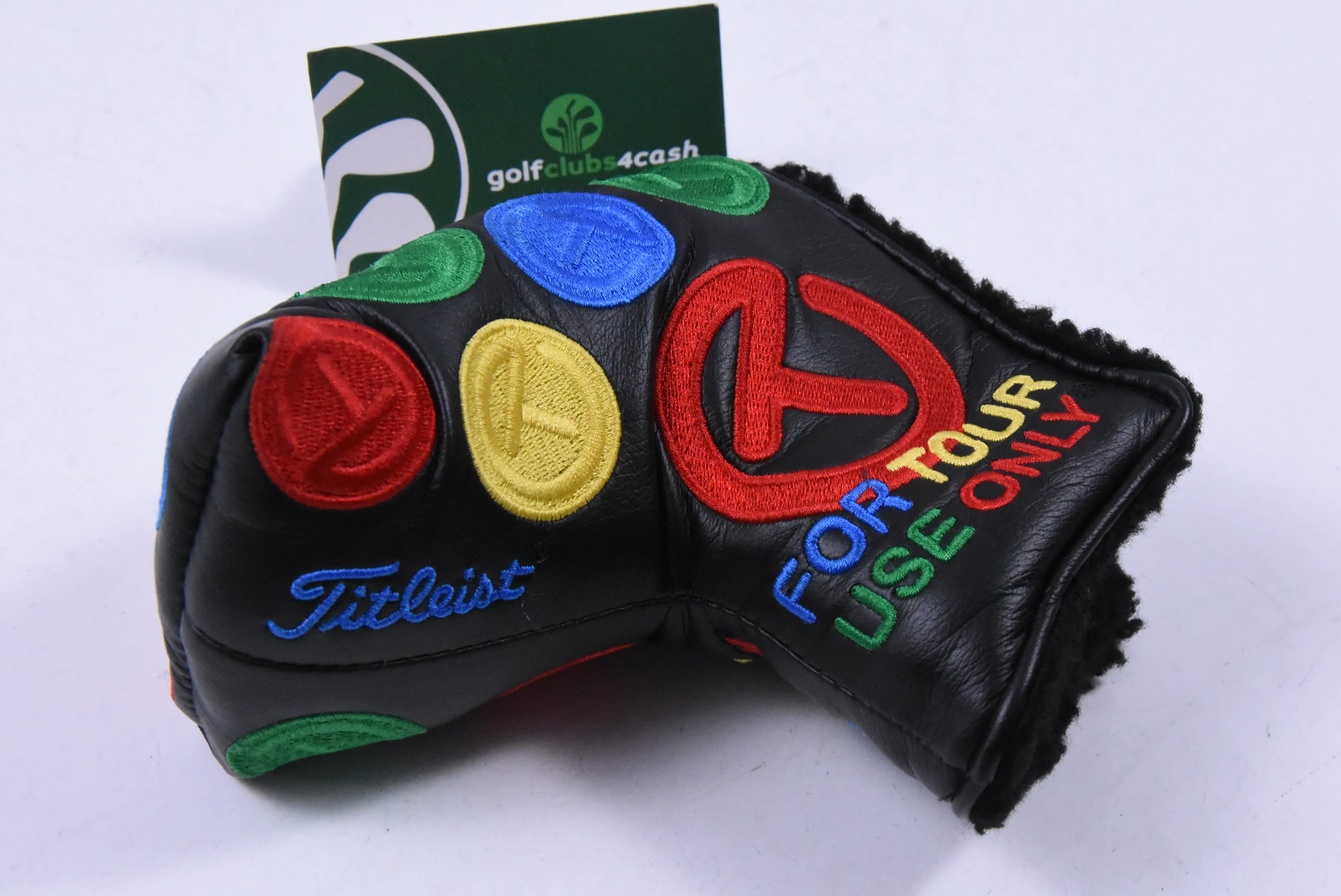 Scotty Cameron Circle T Dancing Rainbow Putter Cover / Mid-Mallet / Black - Image 3