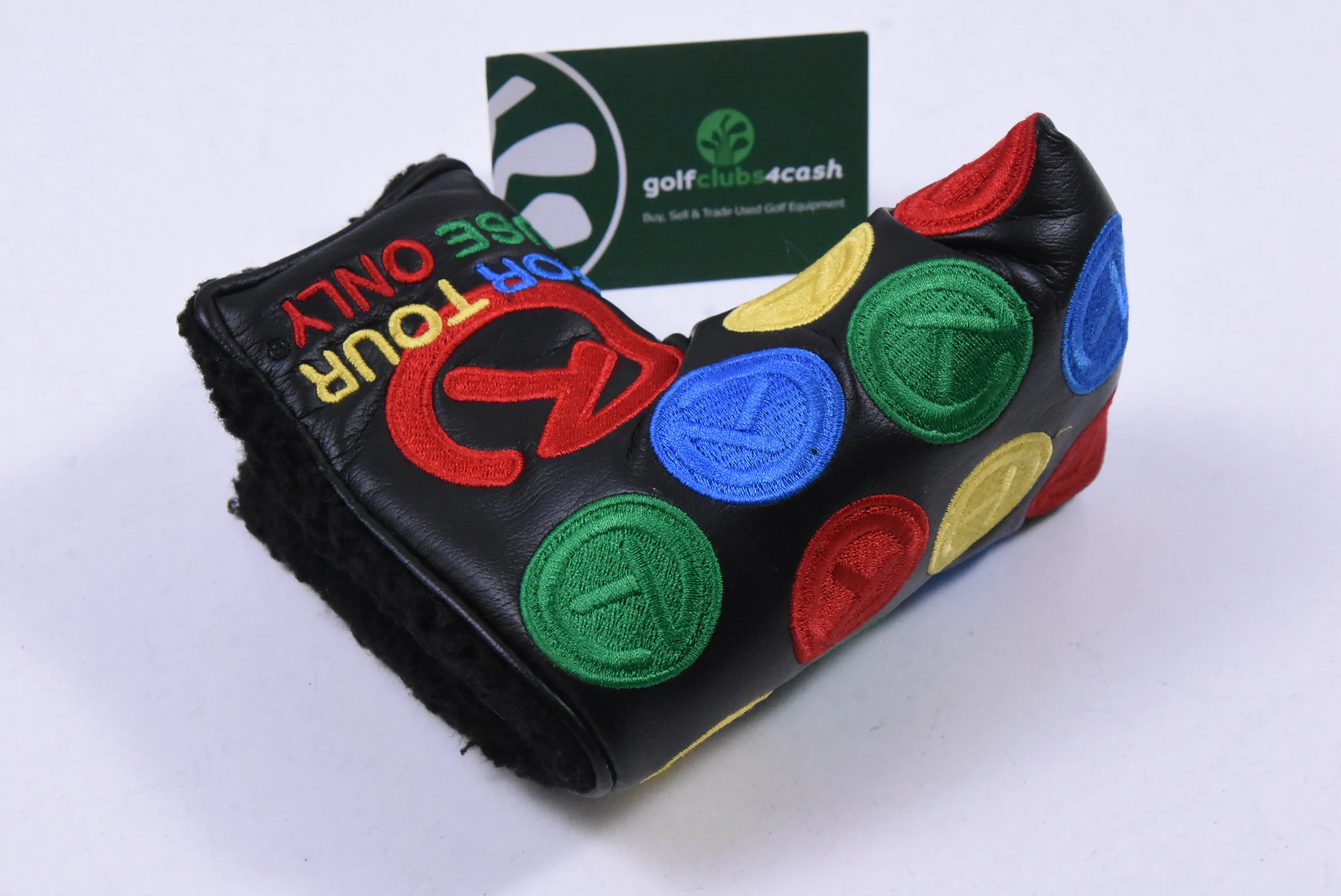 Scotty Cameron Circle T Dancing Rainbow Putter Cover / Mid-Mallet / Black - Image 4