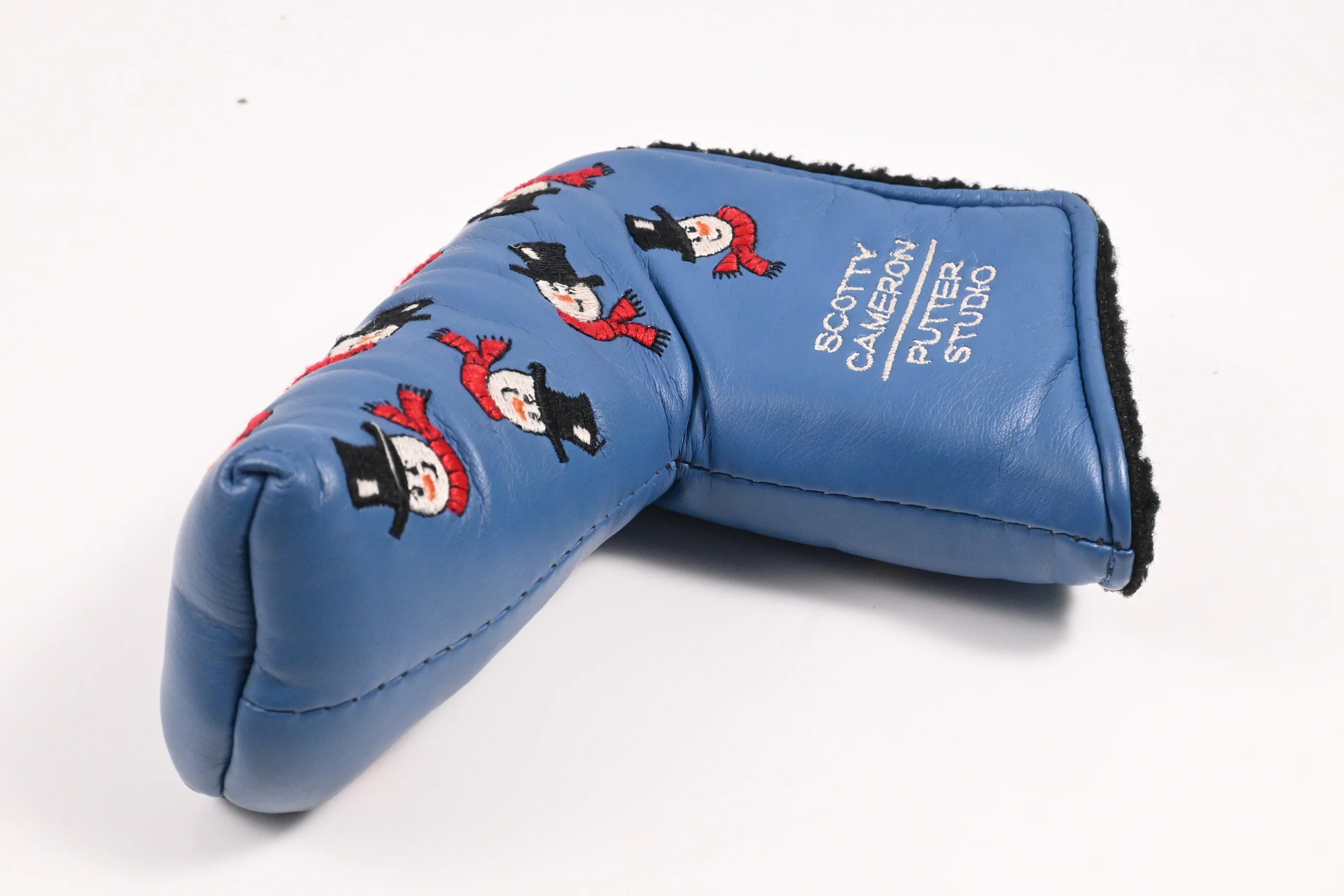 Scotty Cameron Dancing Snowmen 2003 / Putter Headcover / Blade / Blue - Image 3