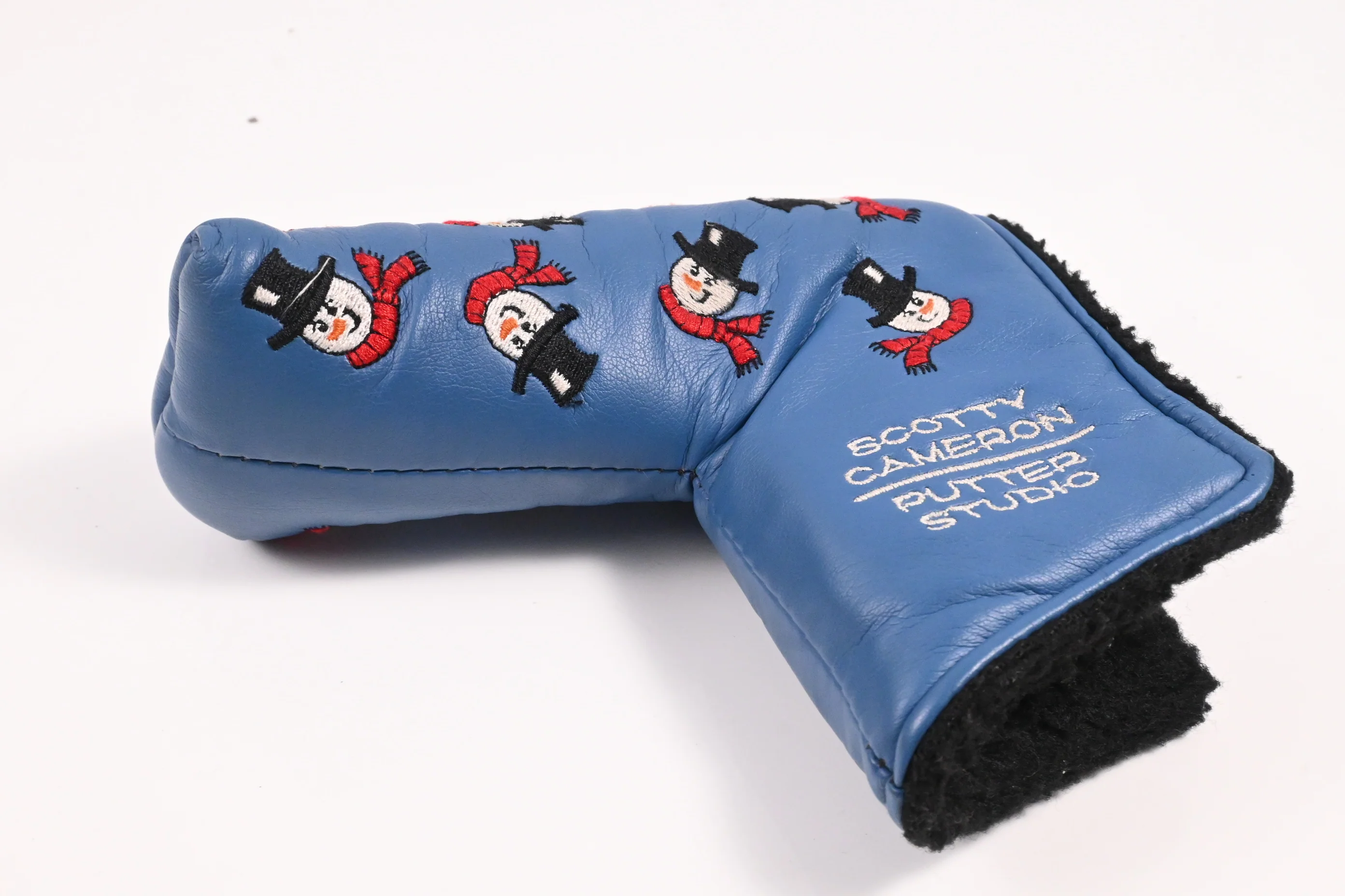 Scotty Cameron Dancing Snowmen 2003 / Putter Headcover / Blade / Blue - Image 4