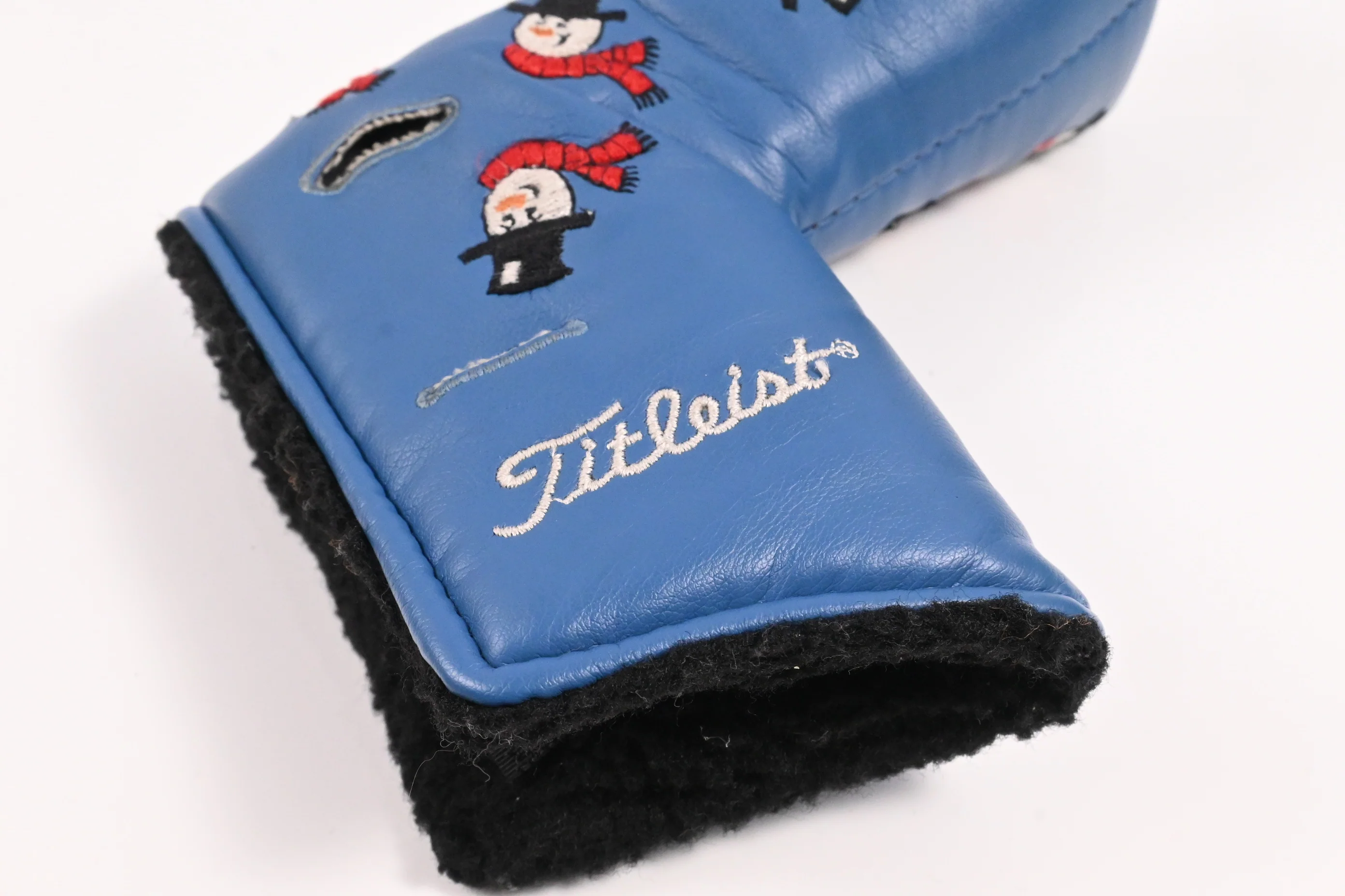 Scotty Cameron Dancing Snowmen 2003 / Putter Headcover / Blade / Blue - Image 7
