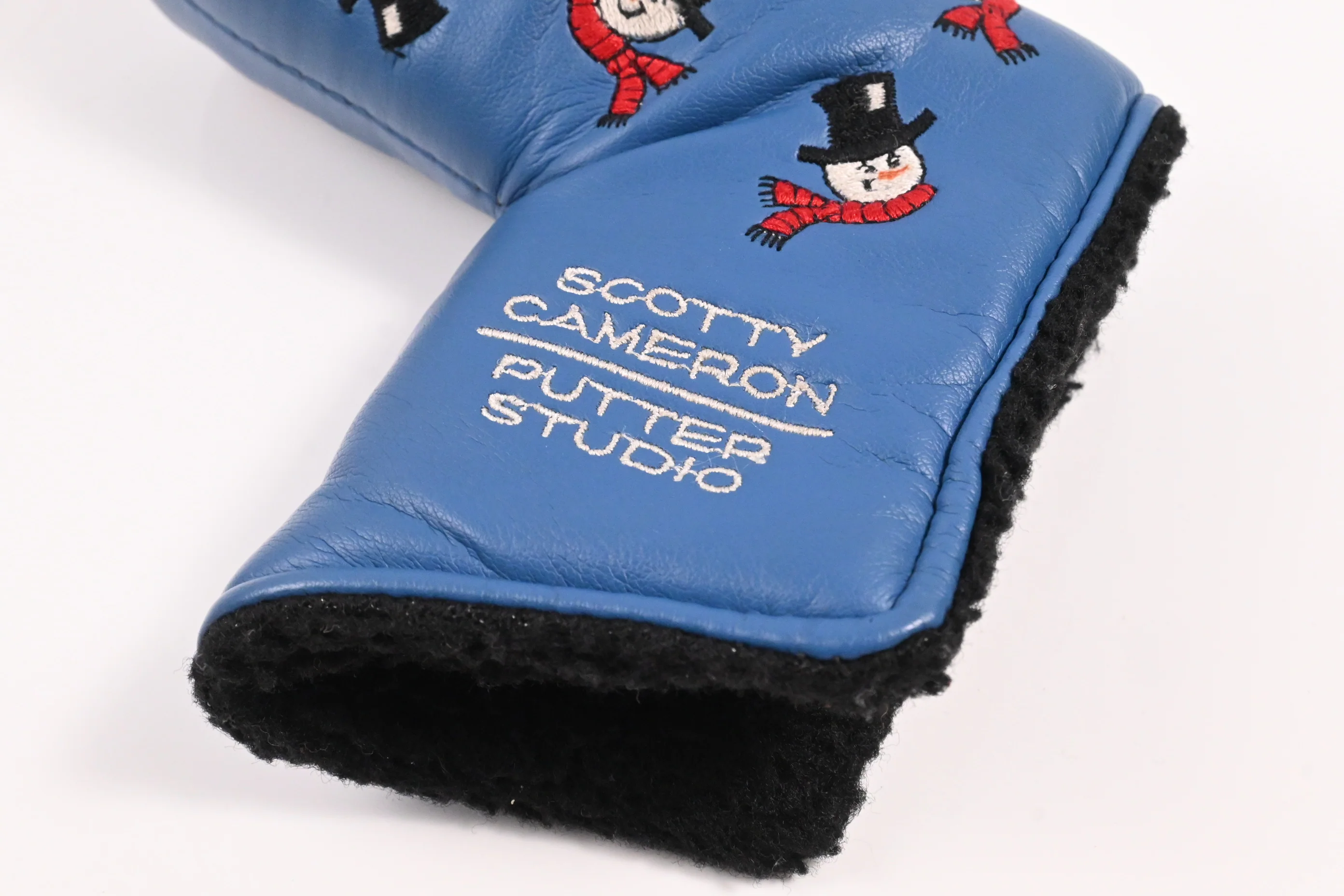 Scotty Cameron Dancing Snowmen 2003 / Putter Headcover / Blade / Blue - Image 8