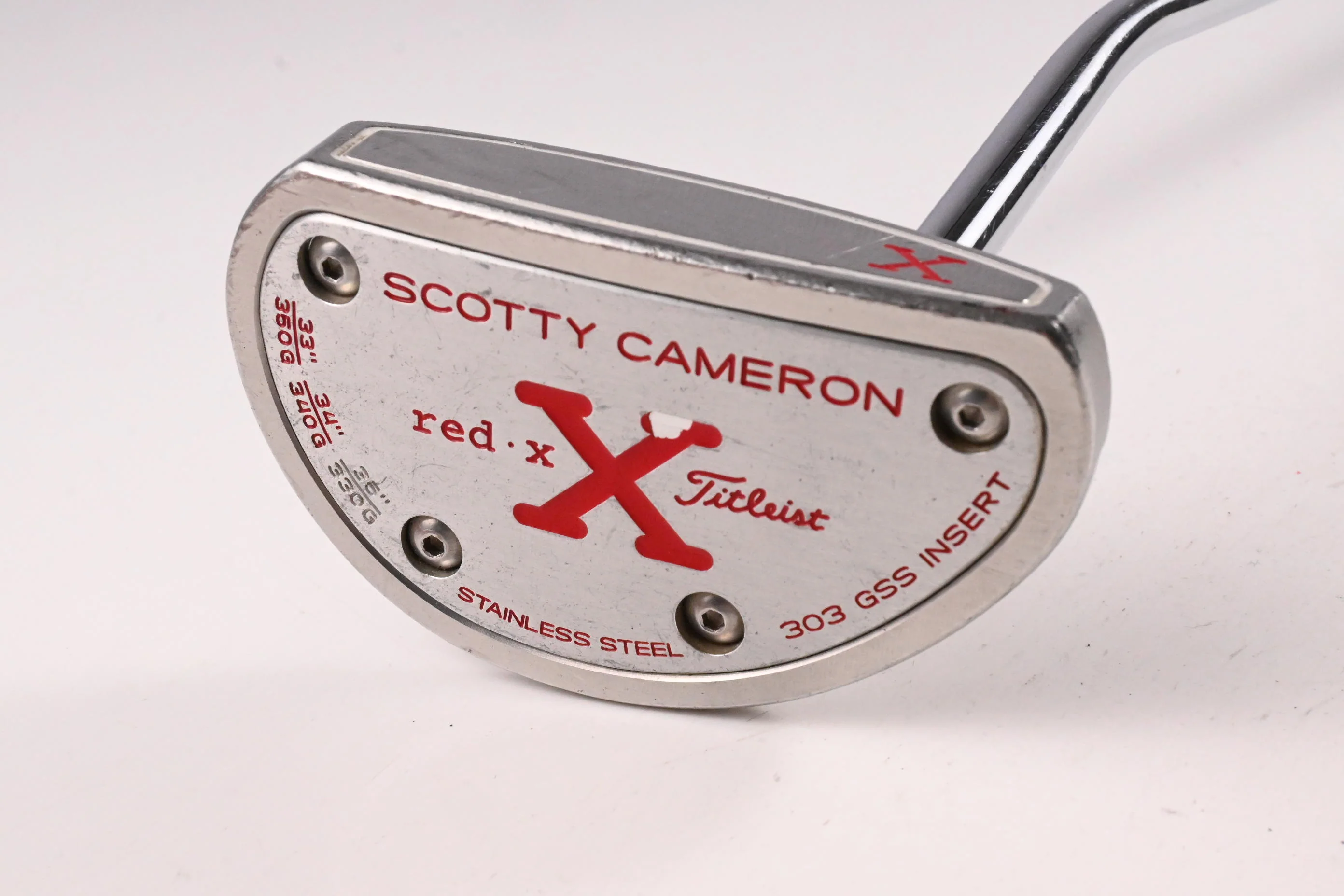 Scotty Cameron Red X Putter / 35 Inch