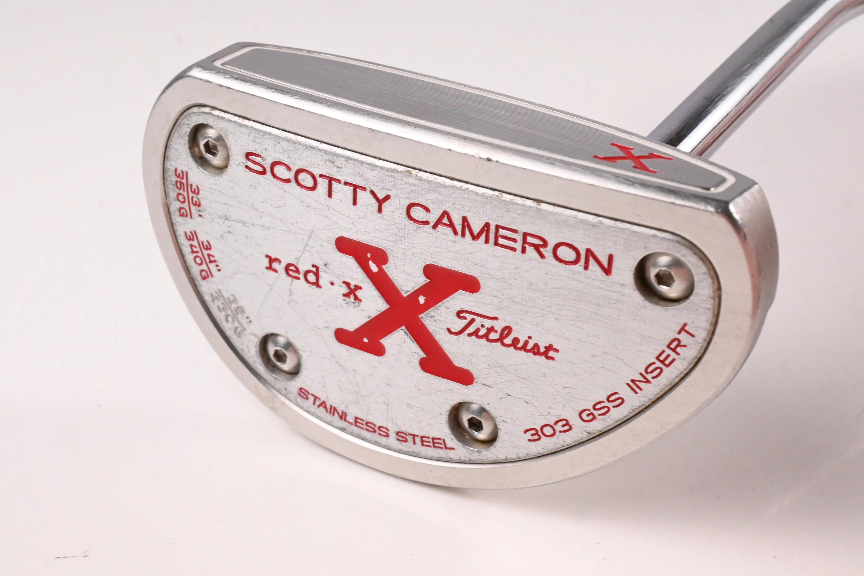 Scotty Cameron Red X Putter / 35 Inch
