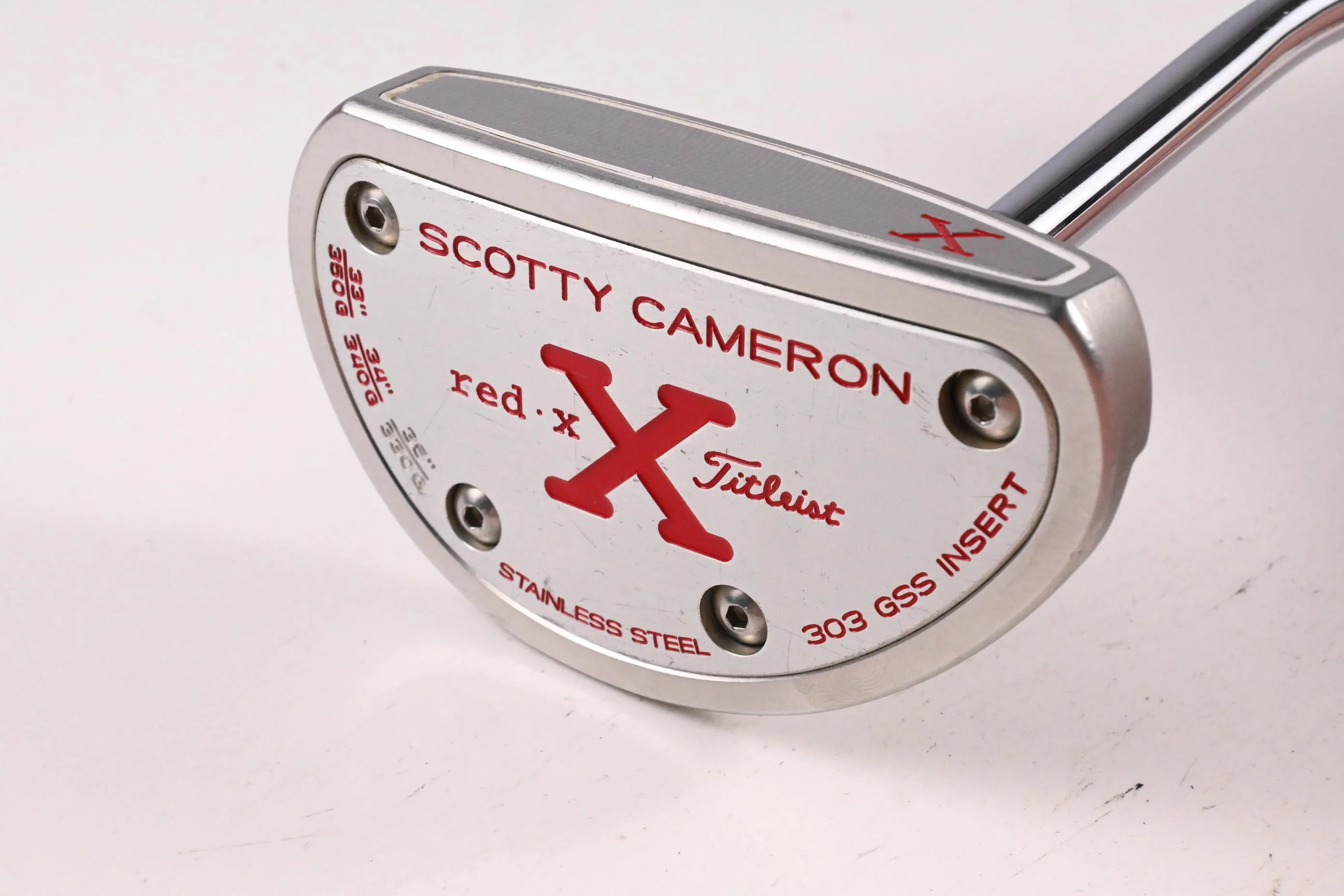 Scotty Cameron Red X Putter / 35 Inch