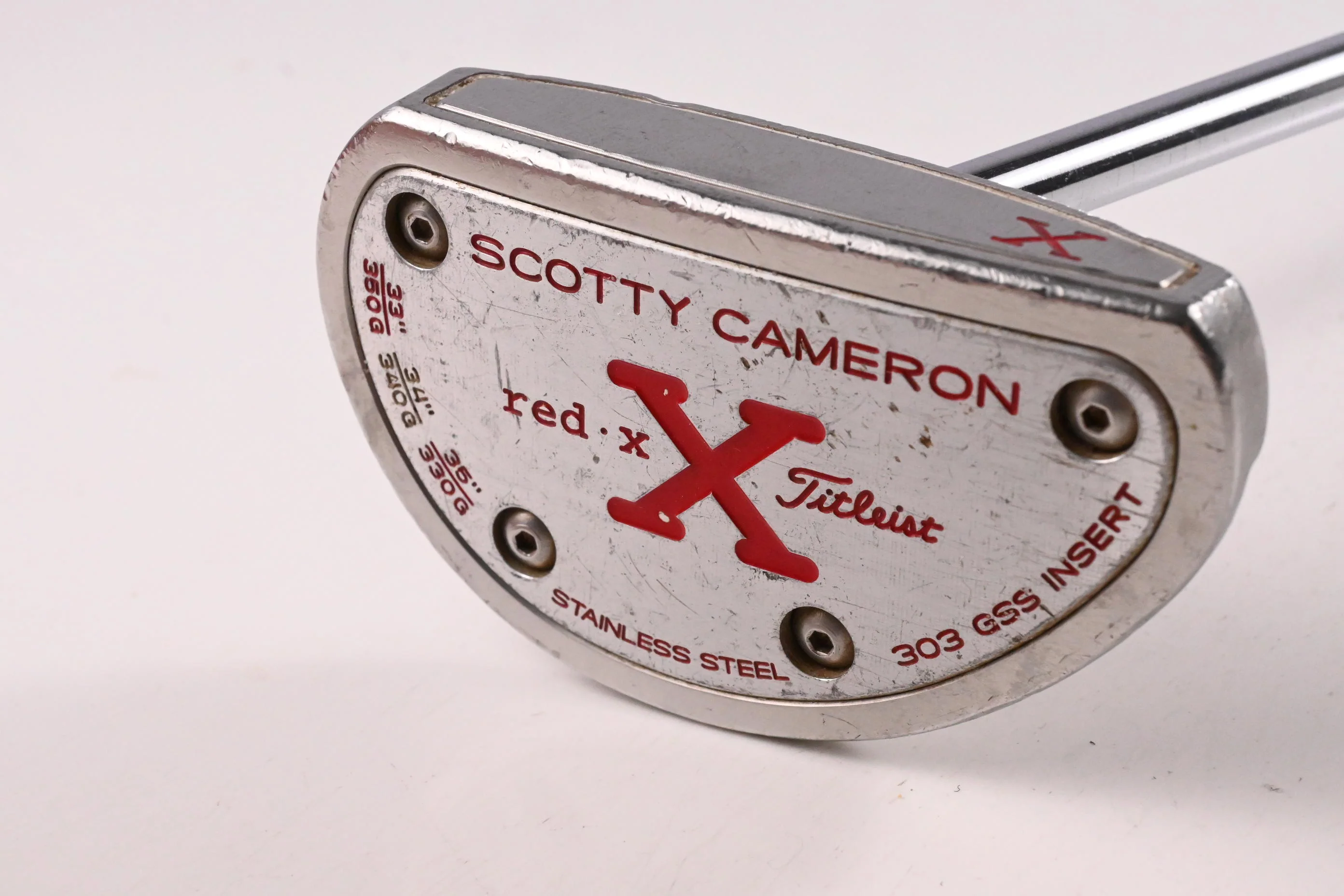 Scotty Cameron Red X Putter / 34 Inch