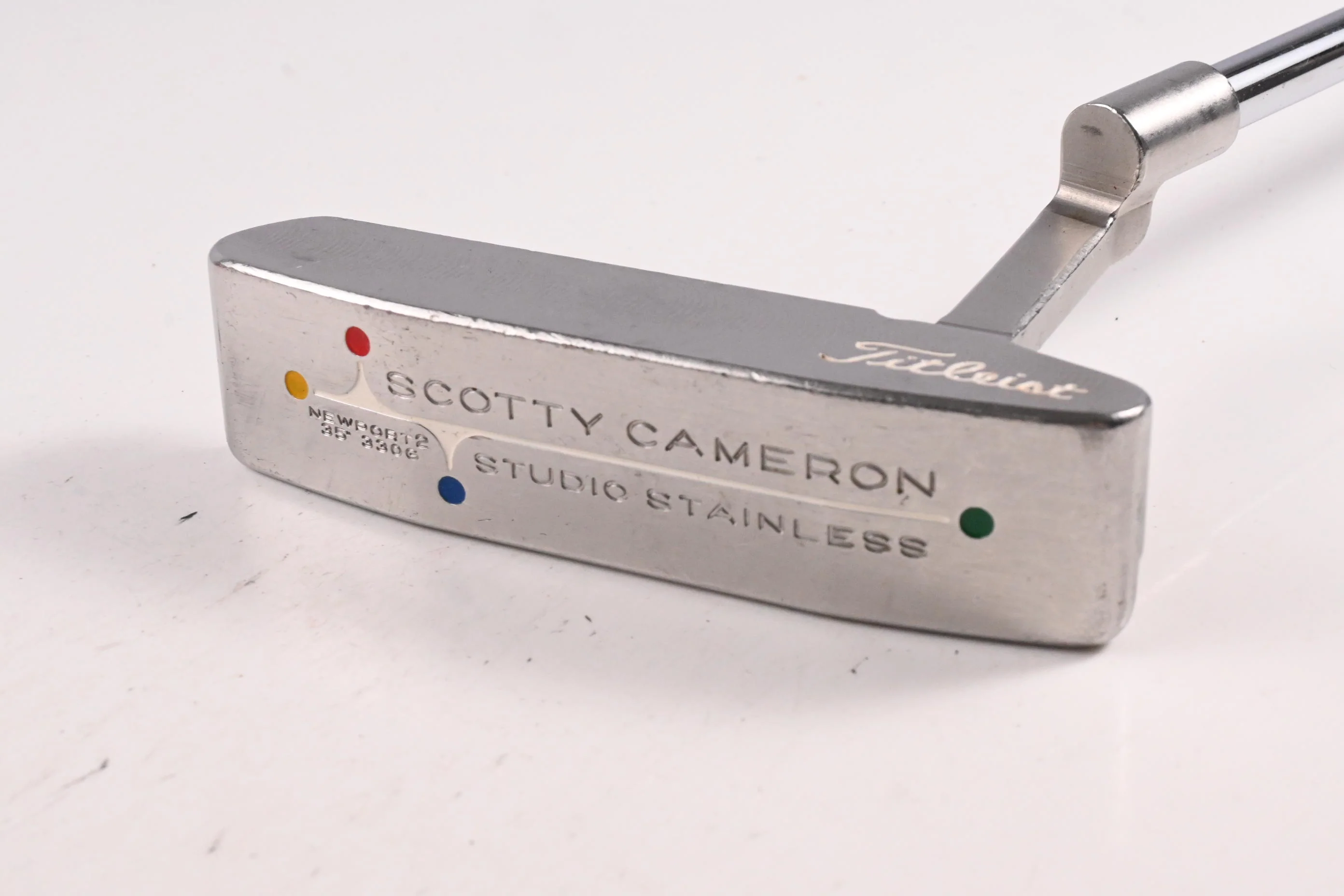 Scotty Cameron Studio Stainless Newport 2 Putter / 35 Inch